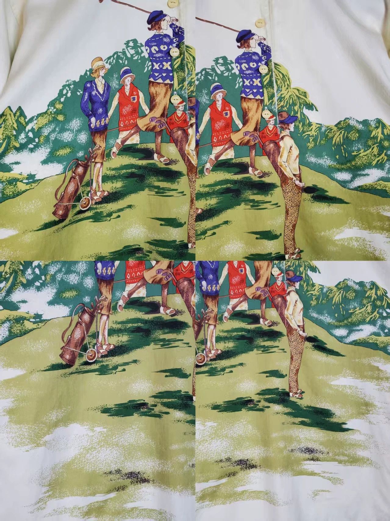Burberry Burberry Limited Golf Portrait Shirt - dmc Size US M / EU 48-50 / 2 - 6 Thumbnail