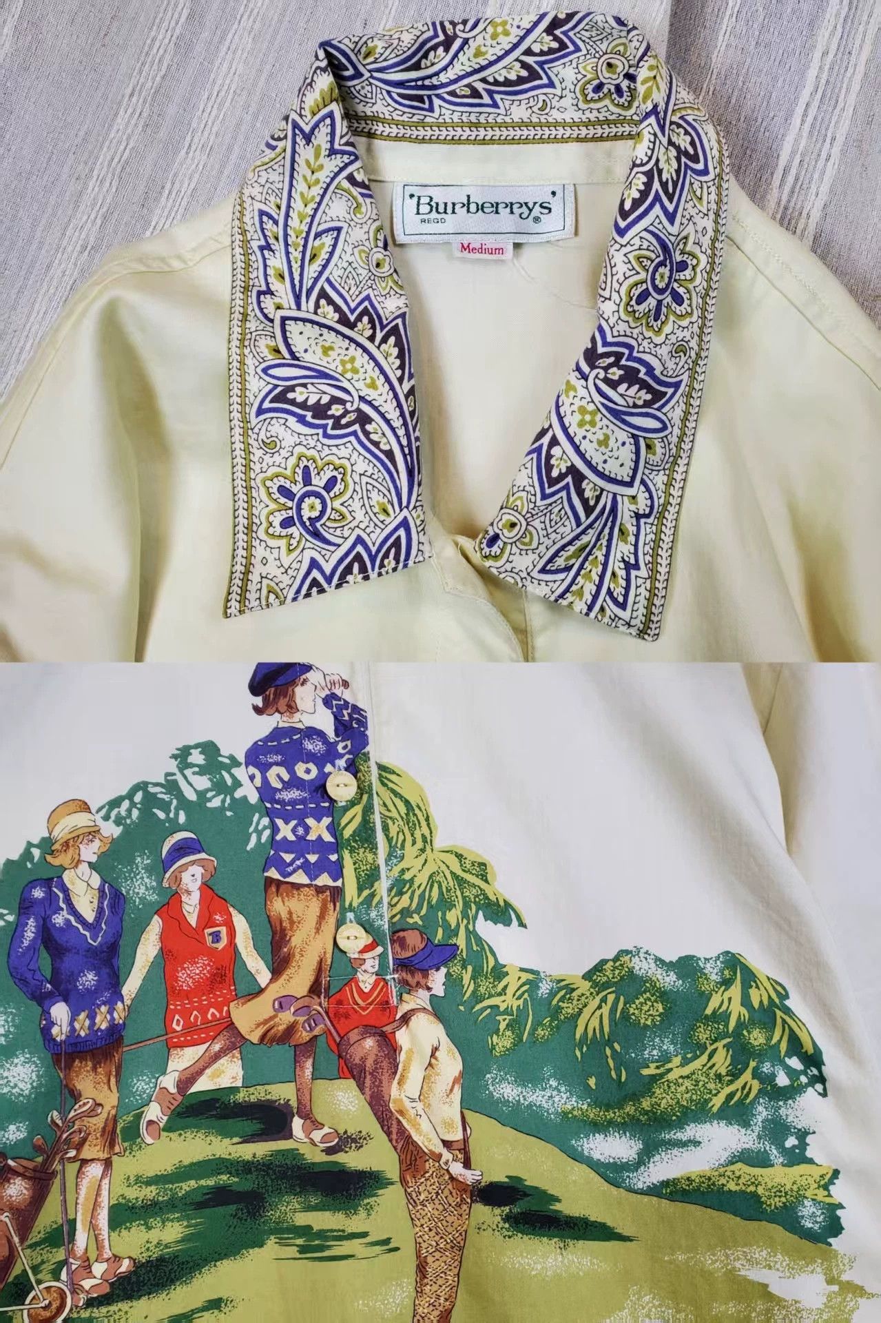 Burberry Burberry Limited Golf Portrait Shirt - dmc Size US M / EU 48-50 / 2 - 5 Thumbnail