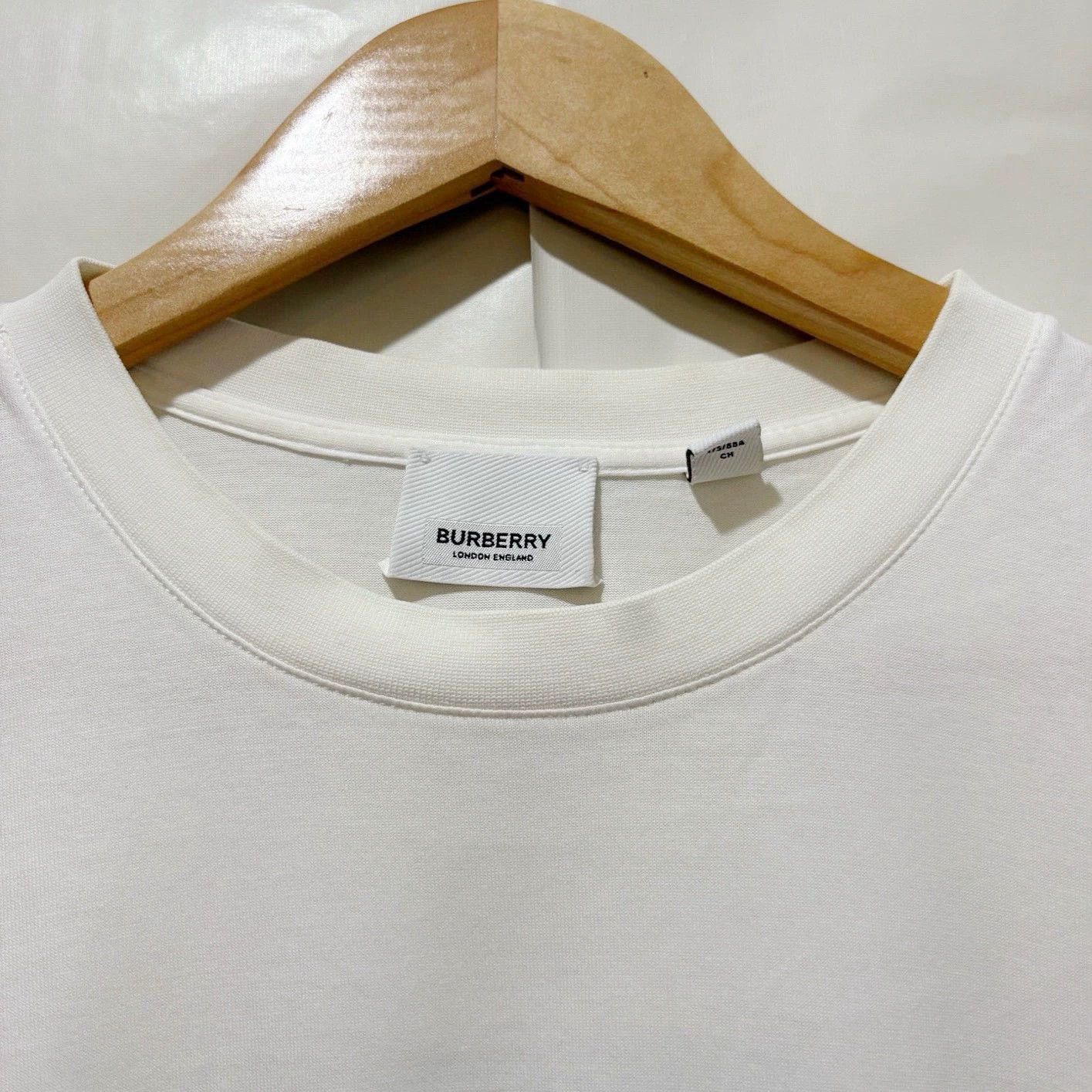 Burberry Burberry White Logo Print T-shirt S - dmc Size US S / EU 44-46 / 1 - 3 Thumbnail