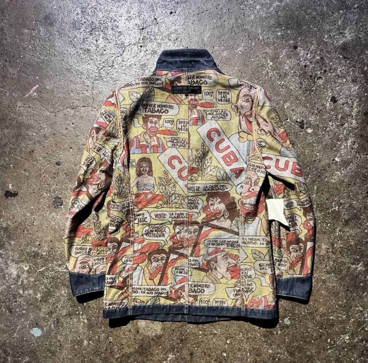 Comme des Garcons COMME des GARCONS HOMME Denim Jacket - dmc Size US S / EU 44-46 / 1 - 2 Thumbnail