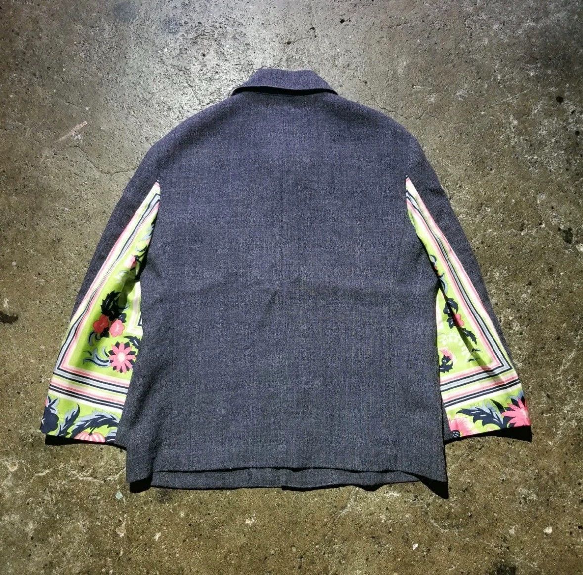 Comme des Garcons COMME des GARCONS 2001 Scarf Patchwork Jacket - dmc Size US M / EU 48-50 / 2 - 3 Thumbnail