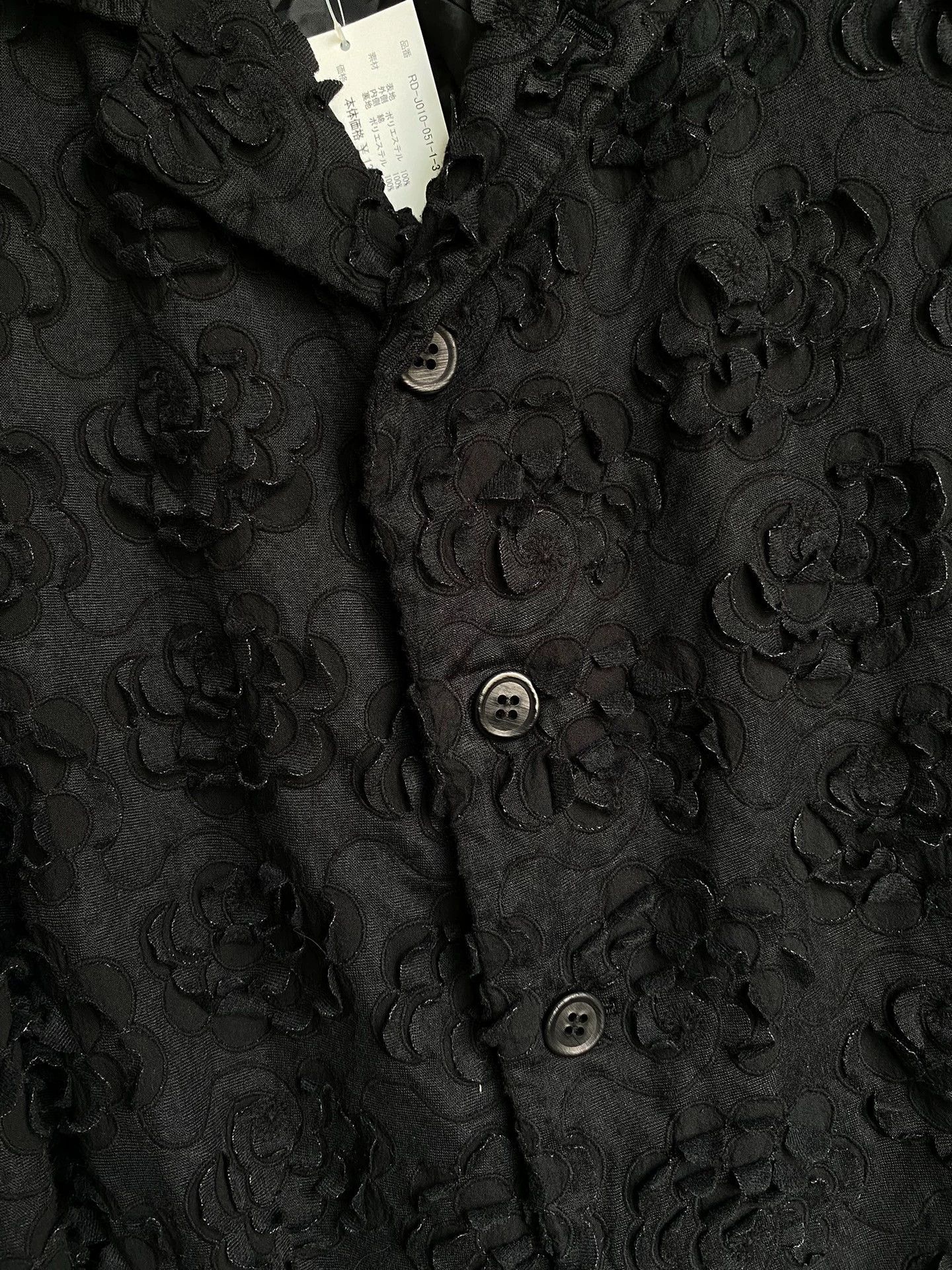 Comme des Garcons COMME des GARCONS Floral Blazer Coat - dmc Size US M / EU 48-50 / 2 - 7 Thumbnail