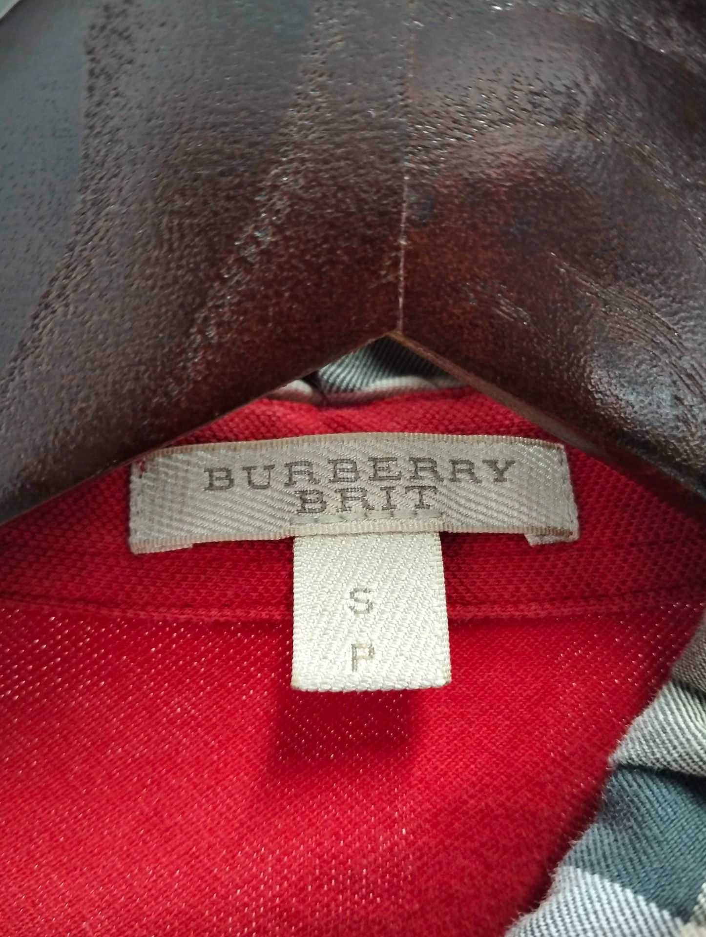 Burberry Burberry Red Polo Shirt S - dmc Size US S / EU 44-46 / 1 - 3 Thumbnail