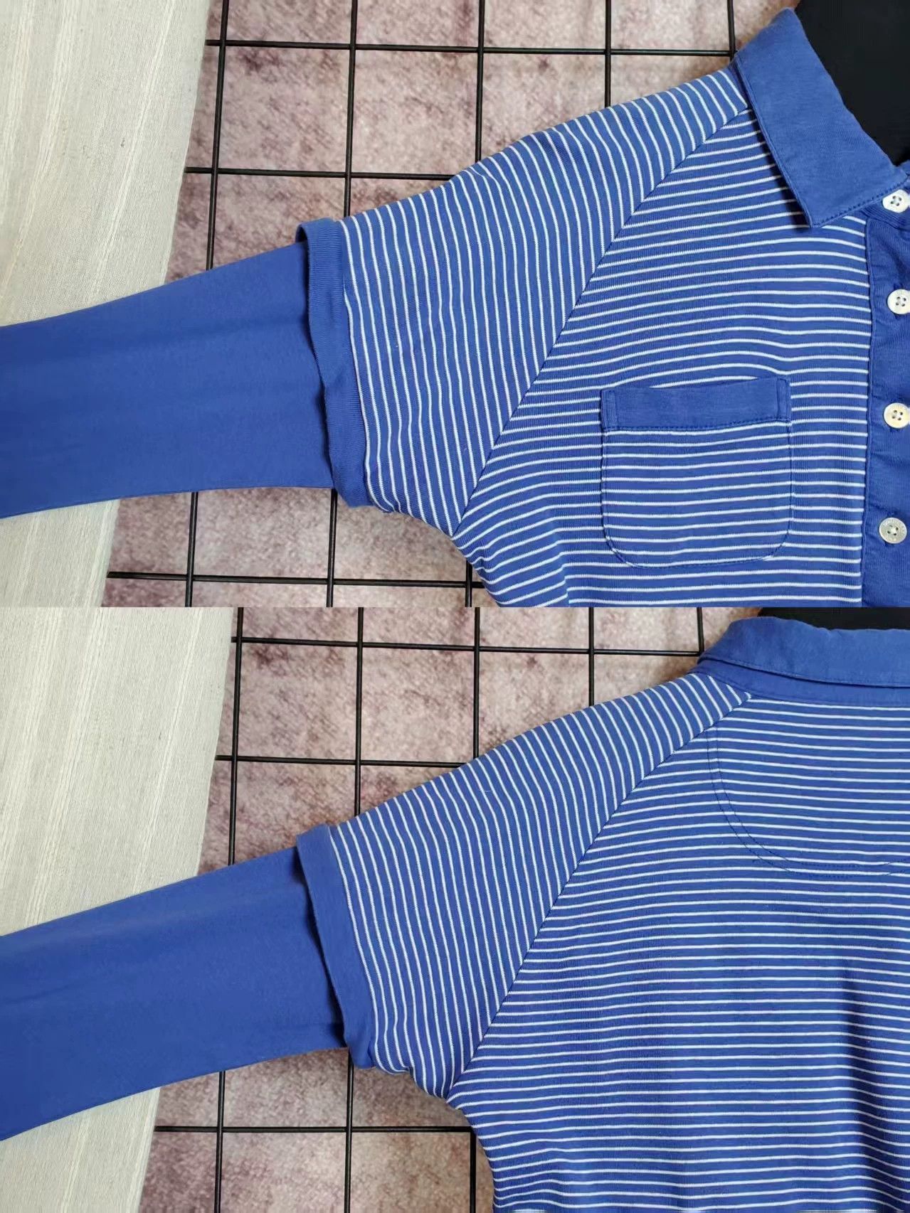 Burberry Burberry Golf Stripe Layered Top - dmc Size US M / EU 48-50 / 2 - 5 Thumbnail