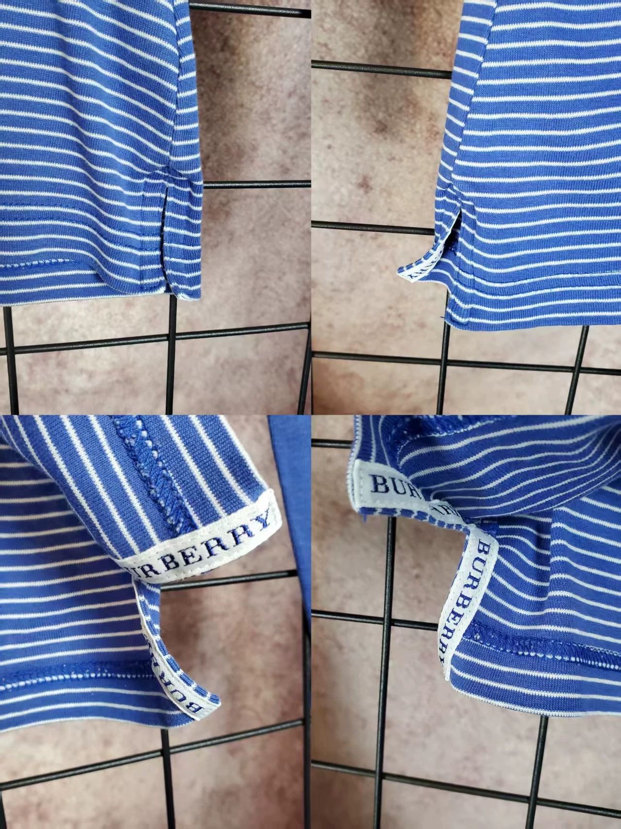 Burberry Burberry Golf Stripe Layered Top - dmc Size US M / EU 48-50 / 2 - 8 Thumbnail