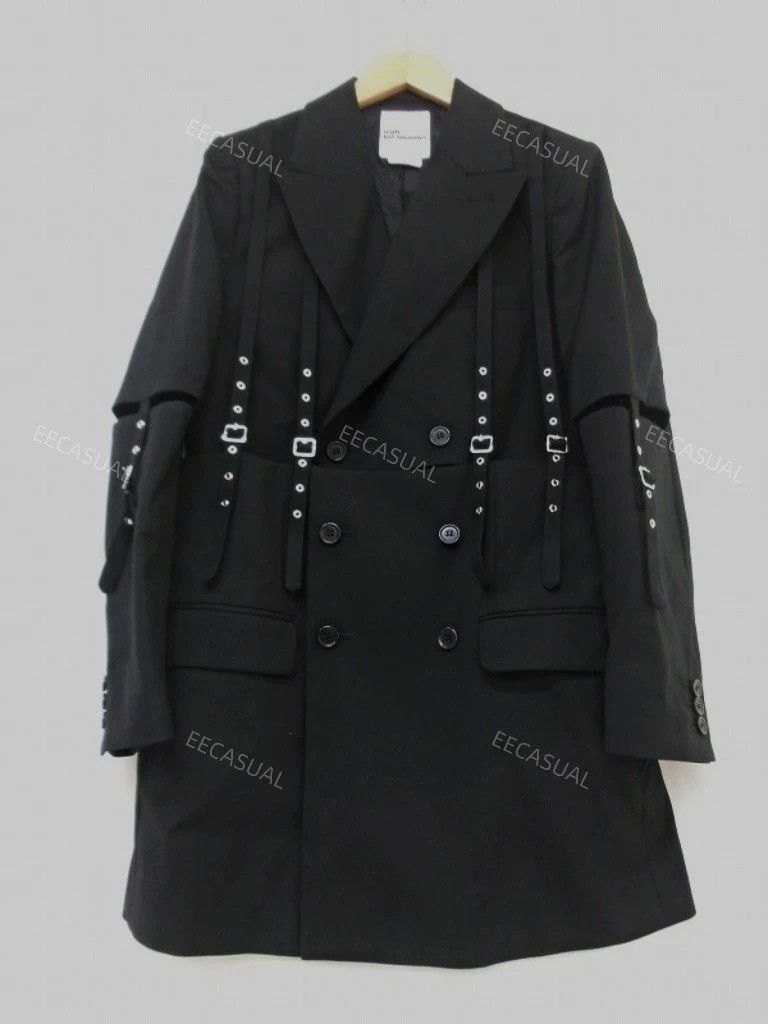 Comme des Garcons Noir Kei Ninomiya Wool Coat 2025 Size US M / EU 48-50 / 2 - 4 Thumbnail