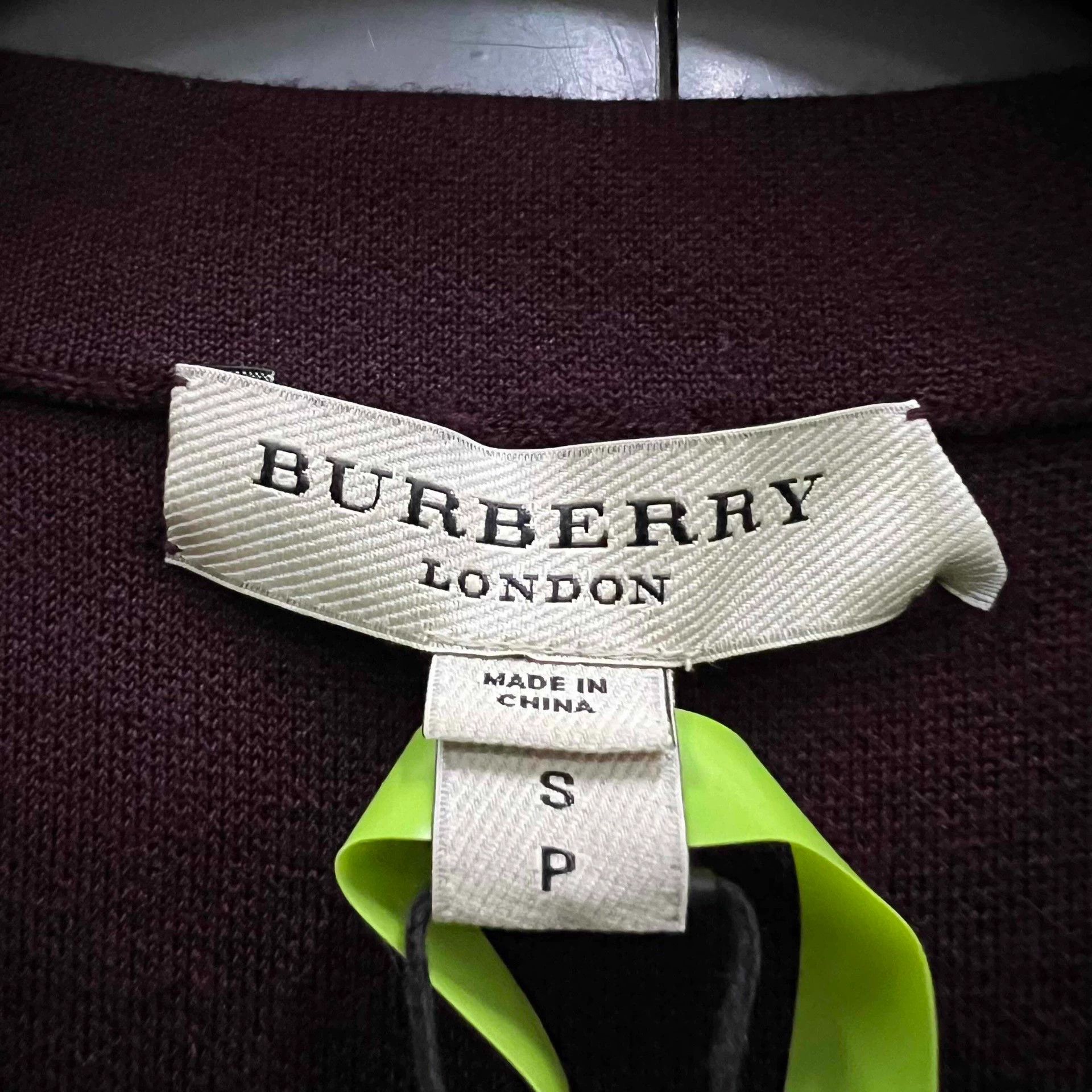 Burberry Burberry Burgundy Knit Dress S Size US S / EU 44-46 / 1 - 4 Thumbnail