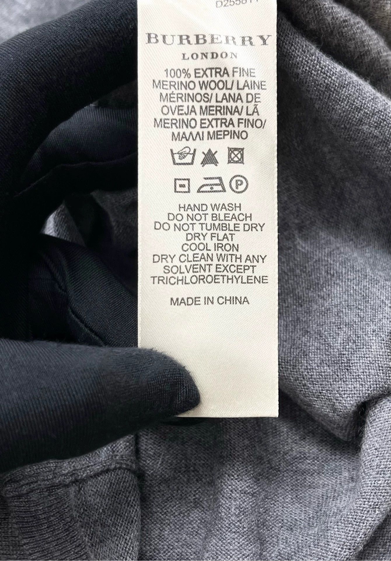 Burberry Burberry Gray Turtleneck Sweater Size US S / EU 44-46 / 1 - 5 Thumbnail