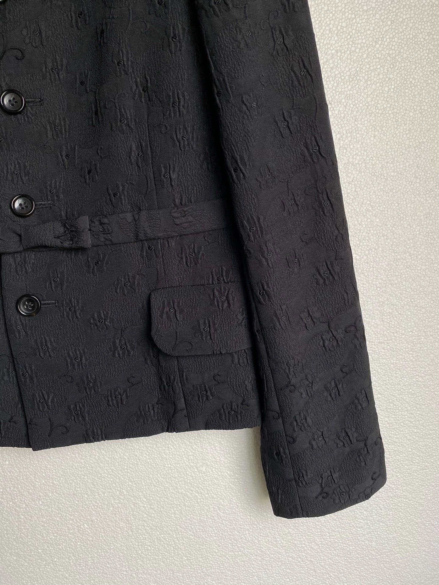 Comme des Garcons COMME des GARCONS Bow Decor Blazer Size US S / EU 44-46 / 1 - 6 Thumbnail