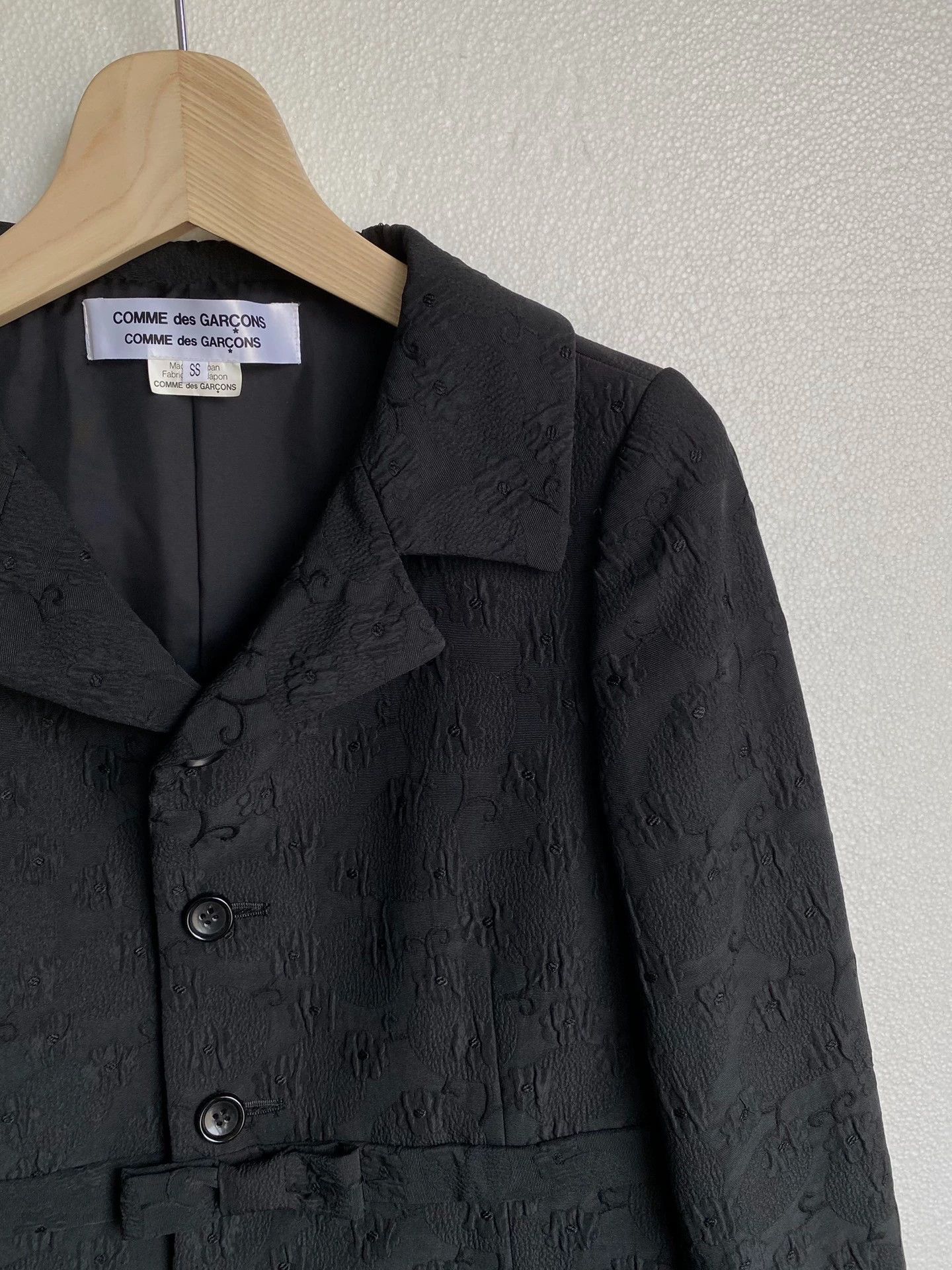 Comme des Garcons COMME des GARCONS Bow Decor Blazer Size US S / EU 44-46 / 1 - 4 Thumbnail