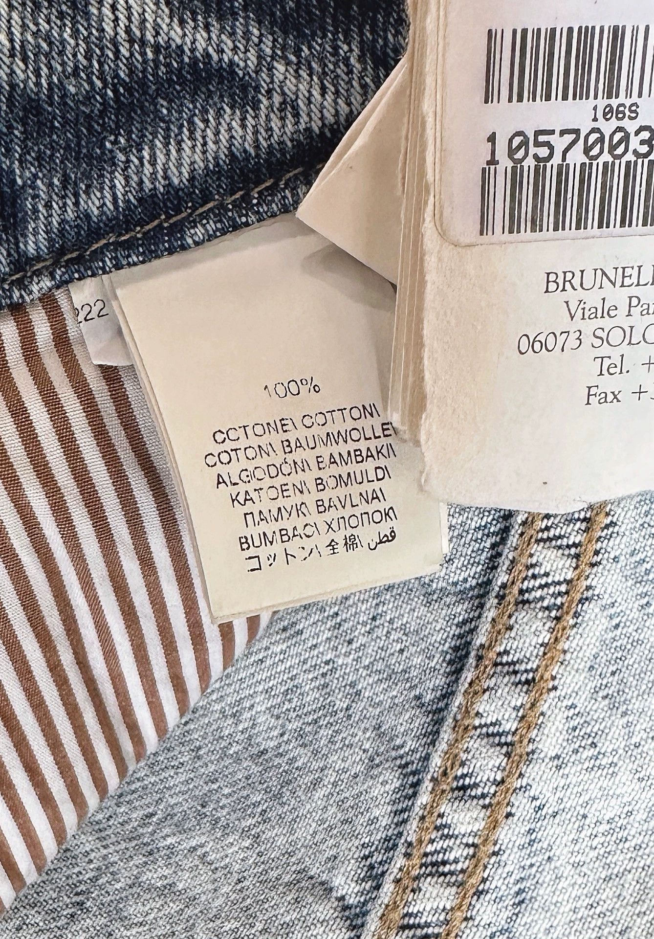 Brunello Cucinelli Brunello Cucinelli Slim Denim Jeans Size US 32 / EU 48 - 6 Thumbnail