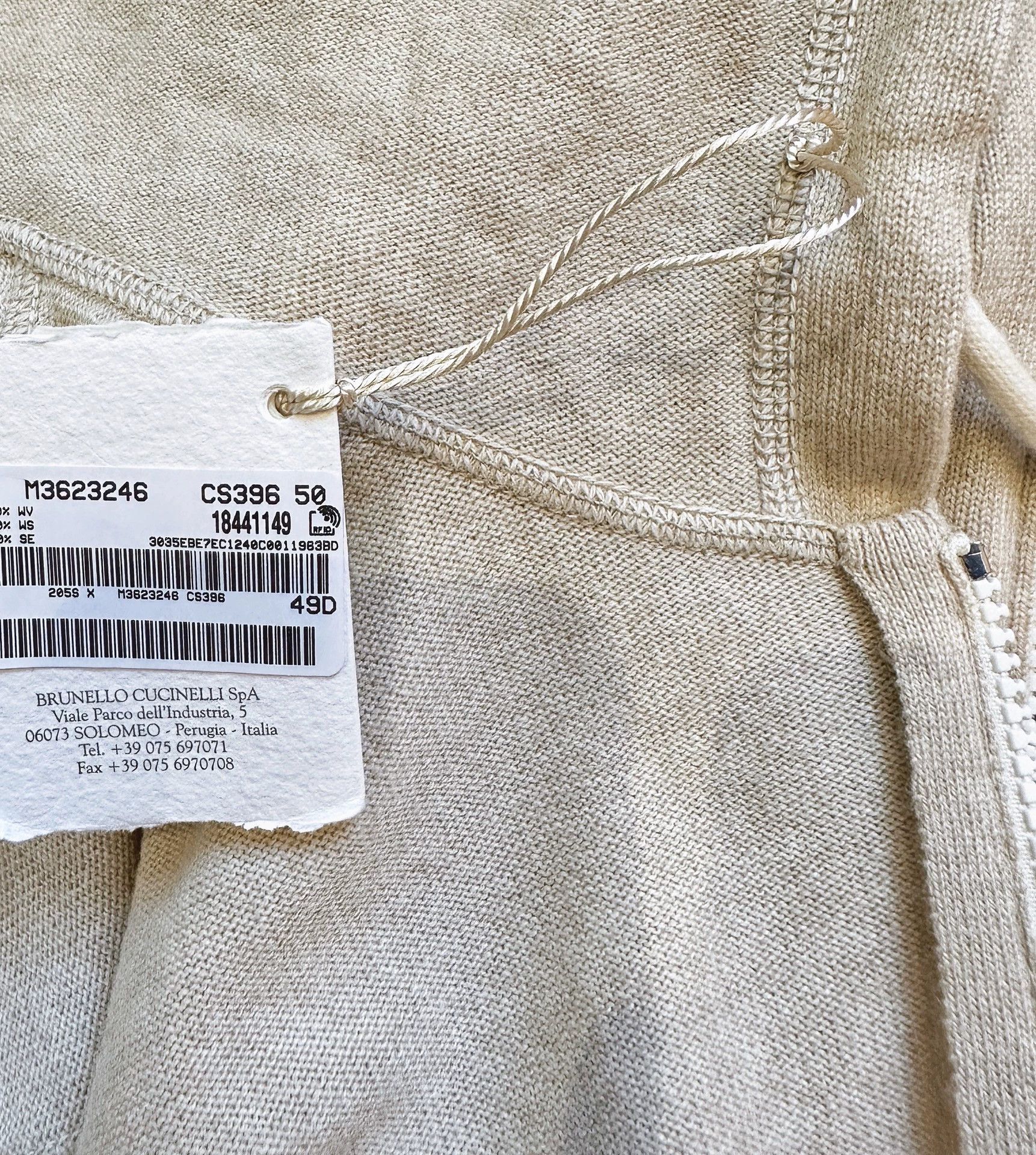 Brunello Cucinelli Brunello Cucinelli Cashmere Silk Hoodie Size US L / EU 52-54 / 3 - 8 Thumbnail