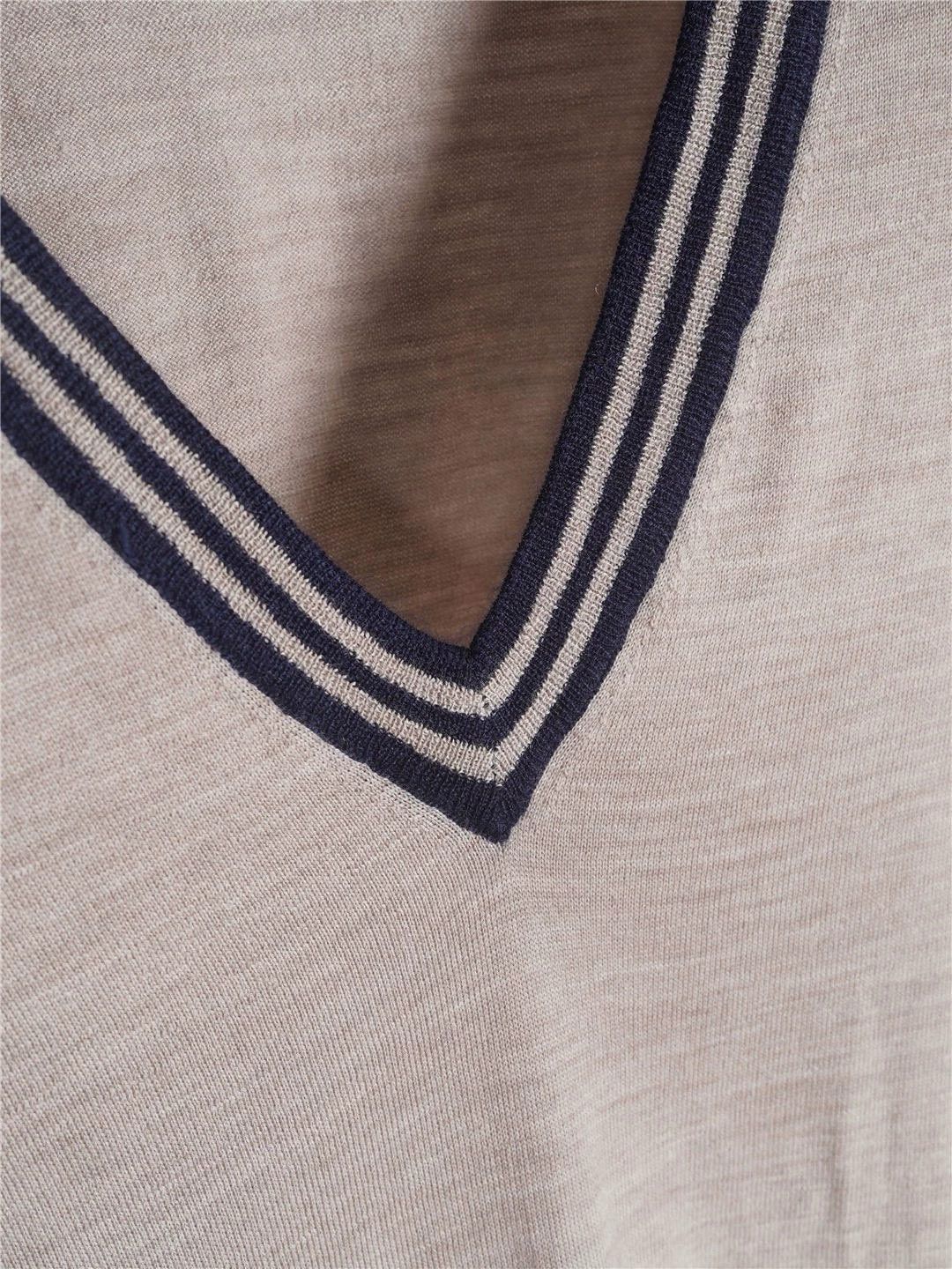 Brunello Cucinelli Brunello Cucinelli Wool Cashmere Sweater Size US L / EU 52-54 / 3 - 3 Thumbnail