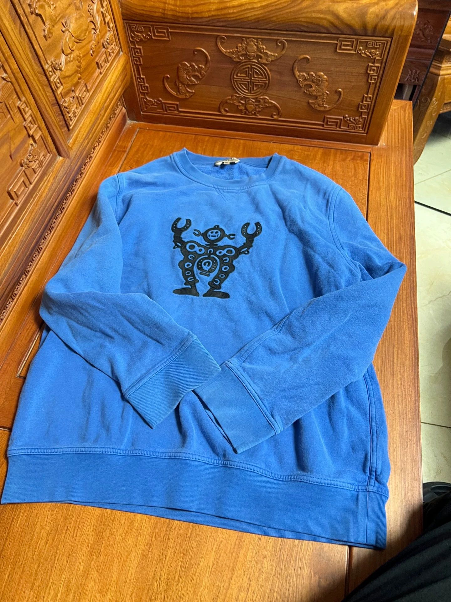 Hermes Hermes Men's Blue Coat Size US XL / EU 56 / 4 - 2 Thumbnail