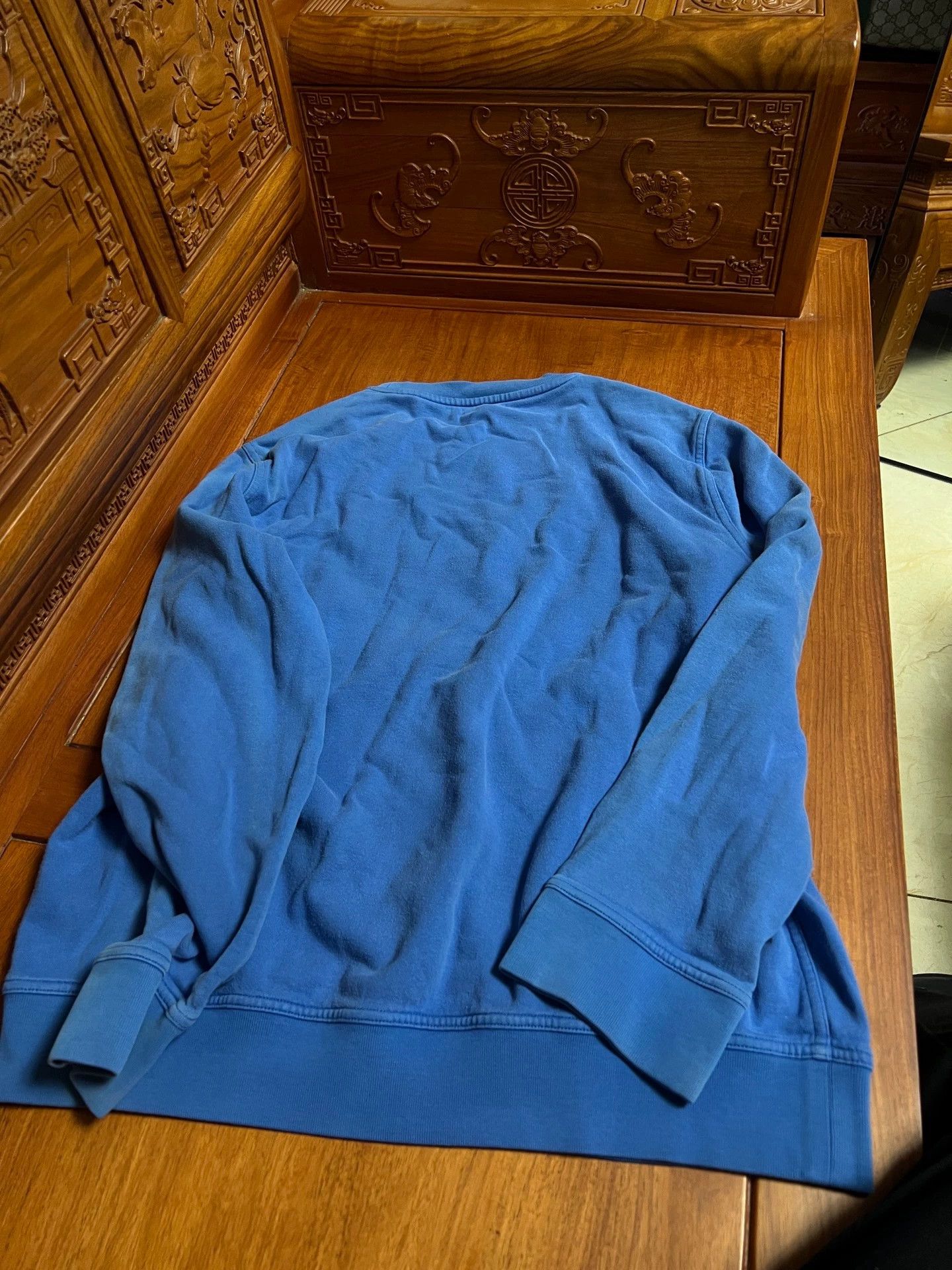 Hermes Hermes Men's Blue Coat Size US XL / EU 56 / 4 - 4 Thumbnail