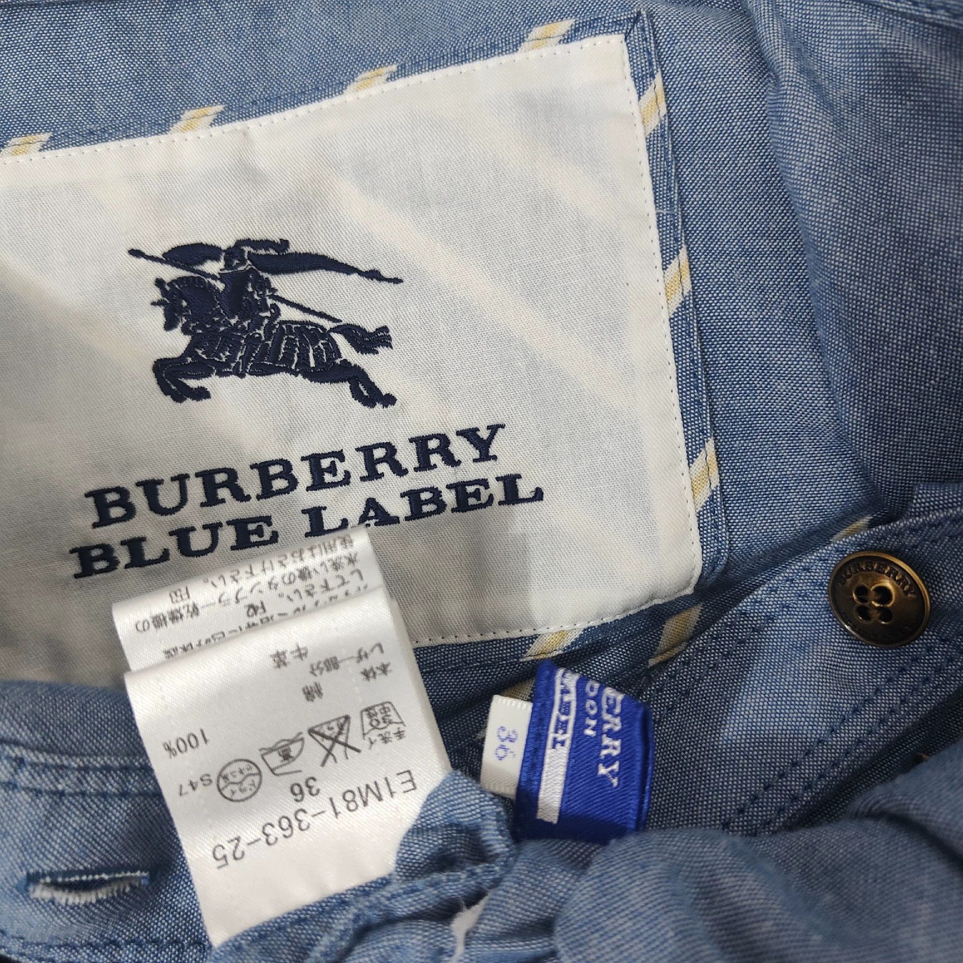 Burberry Burberry Vintage Shirt Dress Size US S / EU 44-46 / 1 - 8 Thumbnail
