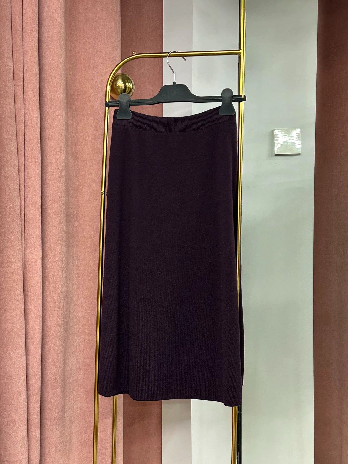 Loro Piana Loro Piana Purple Cashmere Skirt Size US 31 - 2 Thumbnail