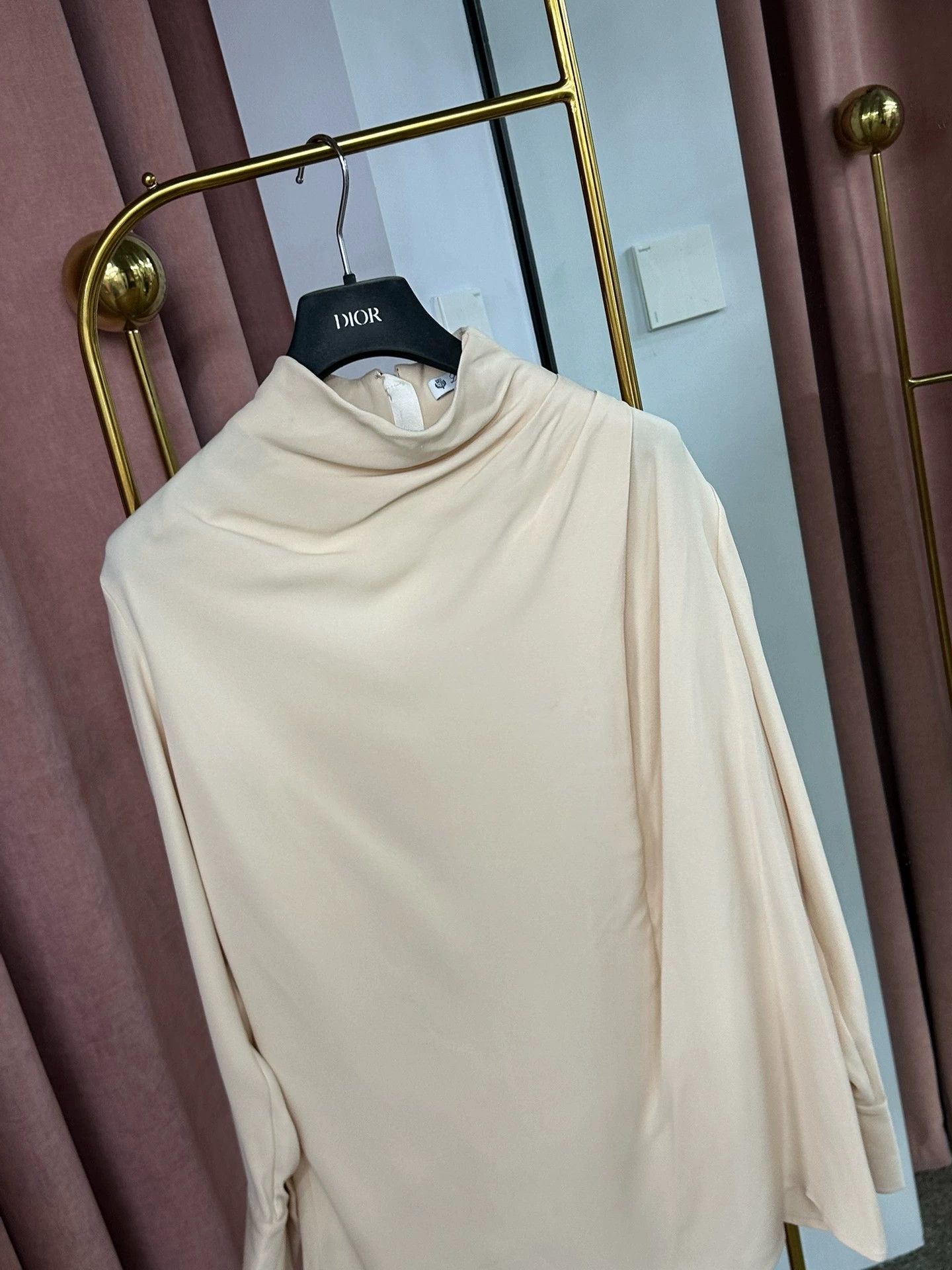 Loro Piana Loro Piana Silk High Neck Blouse Size US M / EU 48-50 / 2 - 2 Thumbnail