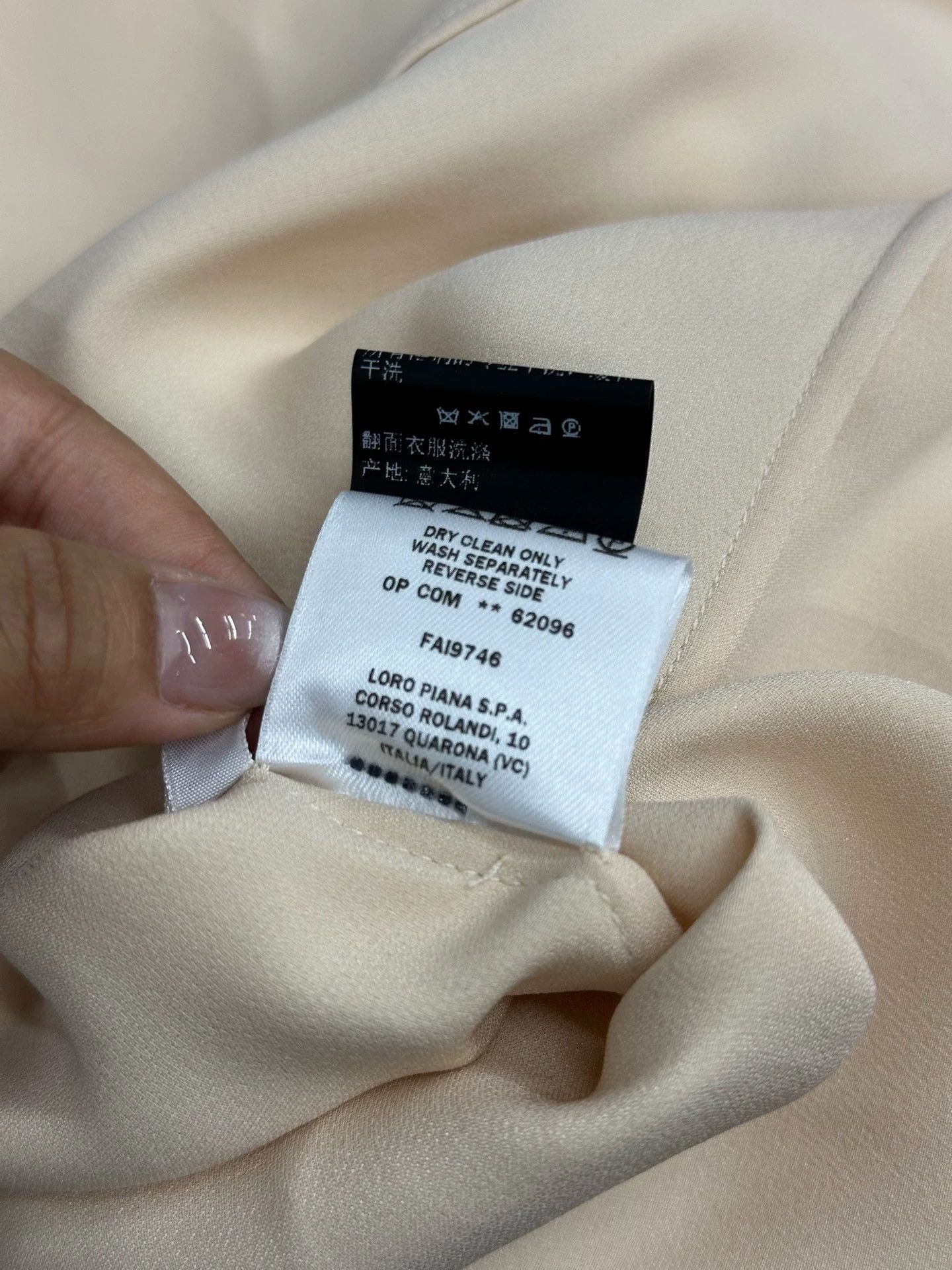 Loro Piana Loro Piana Silk High Neck Blouse Size US M / EU 48-50 / 2 - 7 Thumbnail