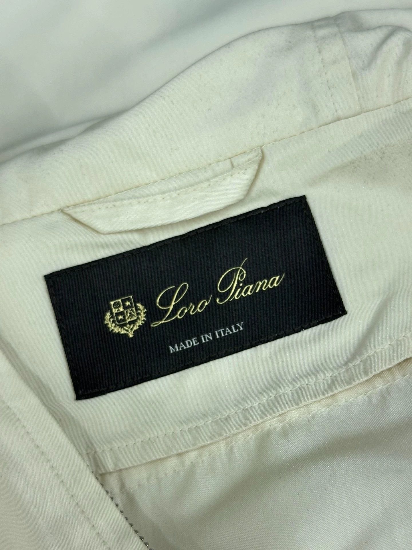 Loro Piana Loro Piana White Zip-up Vest Coat Size US M / EU 48-50 / 2 - 4 Thumbnail