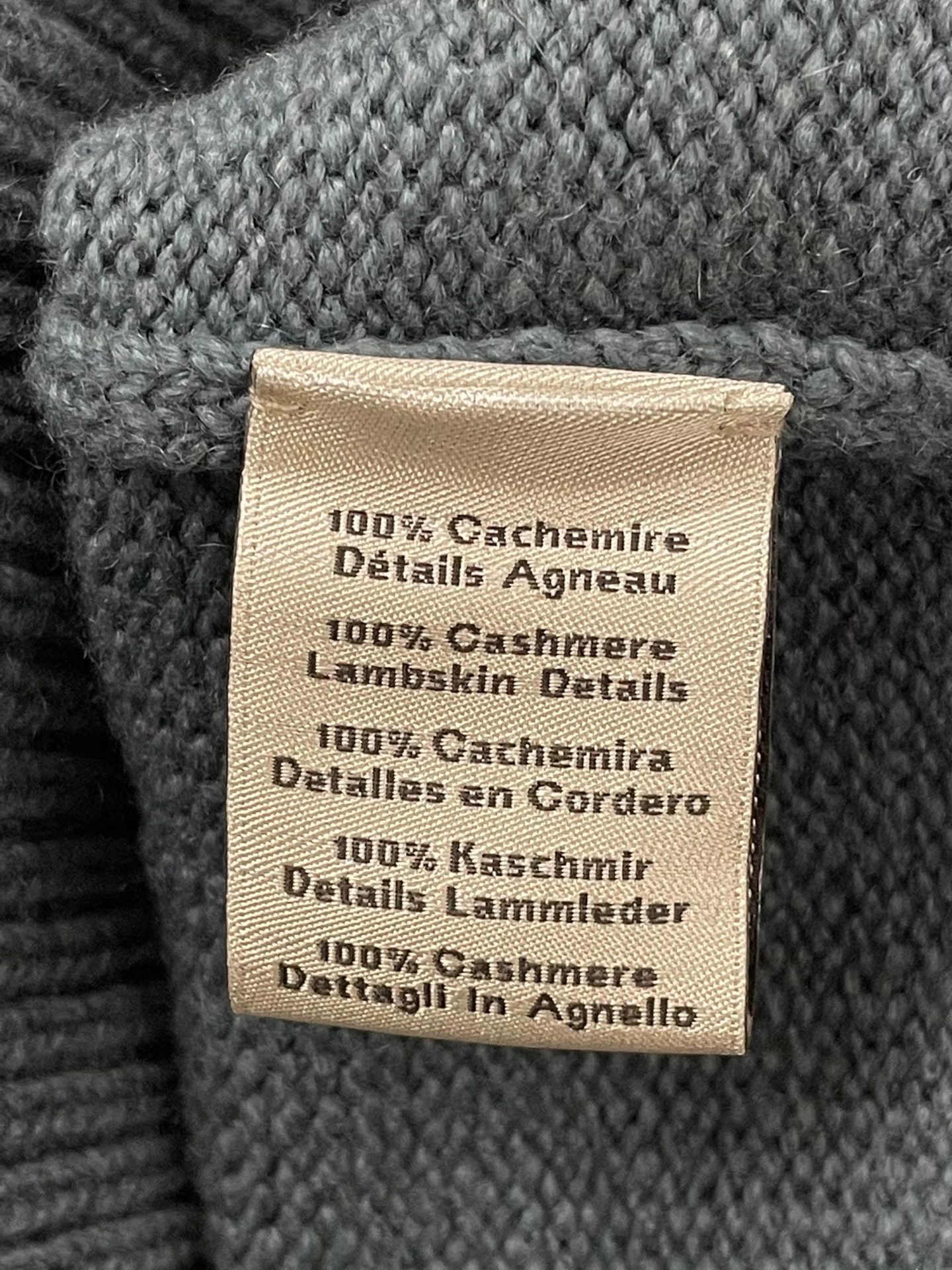 Hermes Hermes Blue Colorblock Cashmere Sweater Size US M / EU 48-50 / 2 - 5 Thumbnail