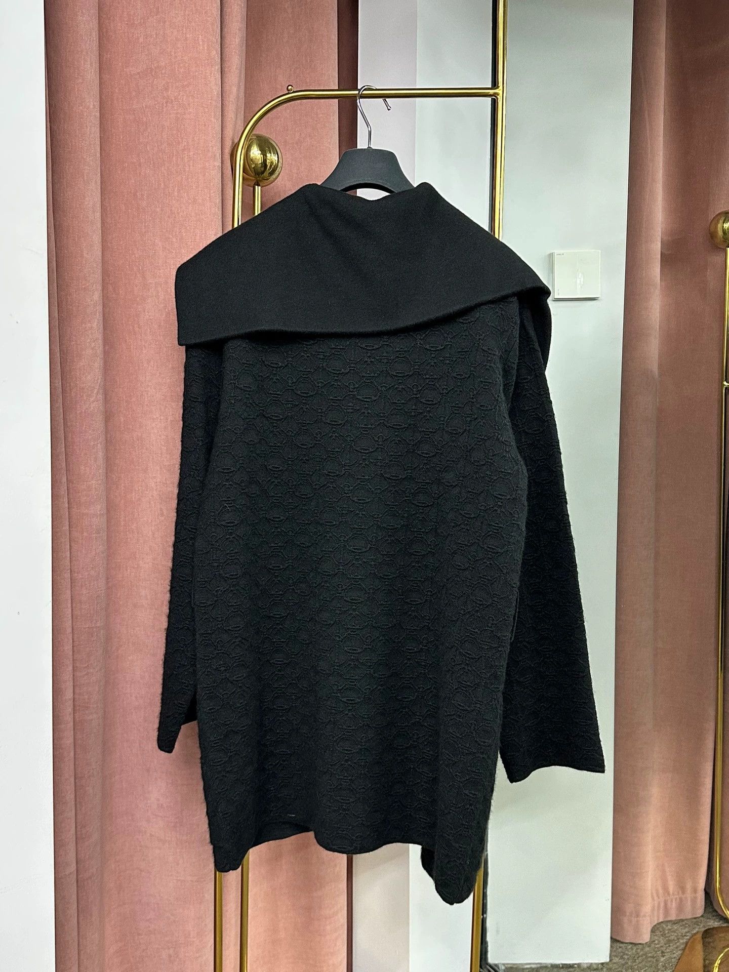 Hermes Hermes Black Cashmere Cardigan Coat Size US M / EU 48-50 / 2 - 5 Thumbnail