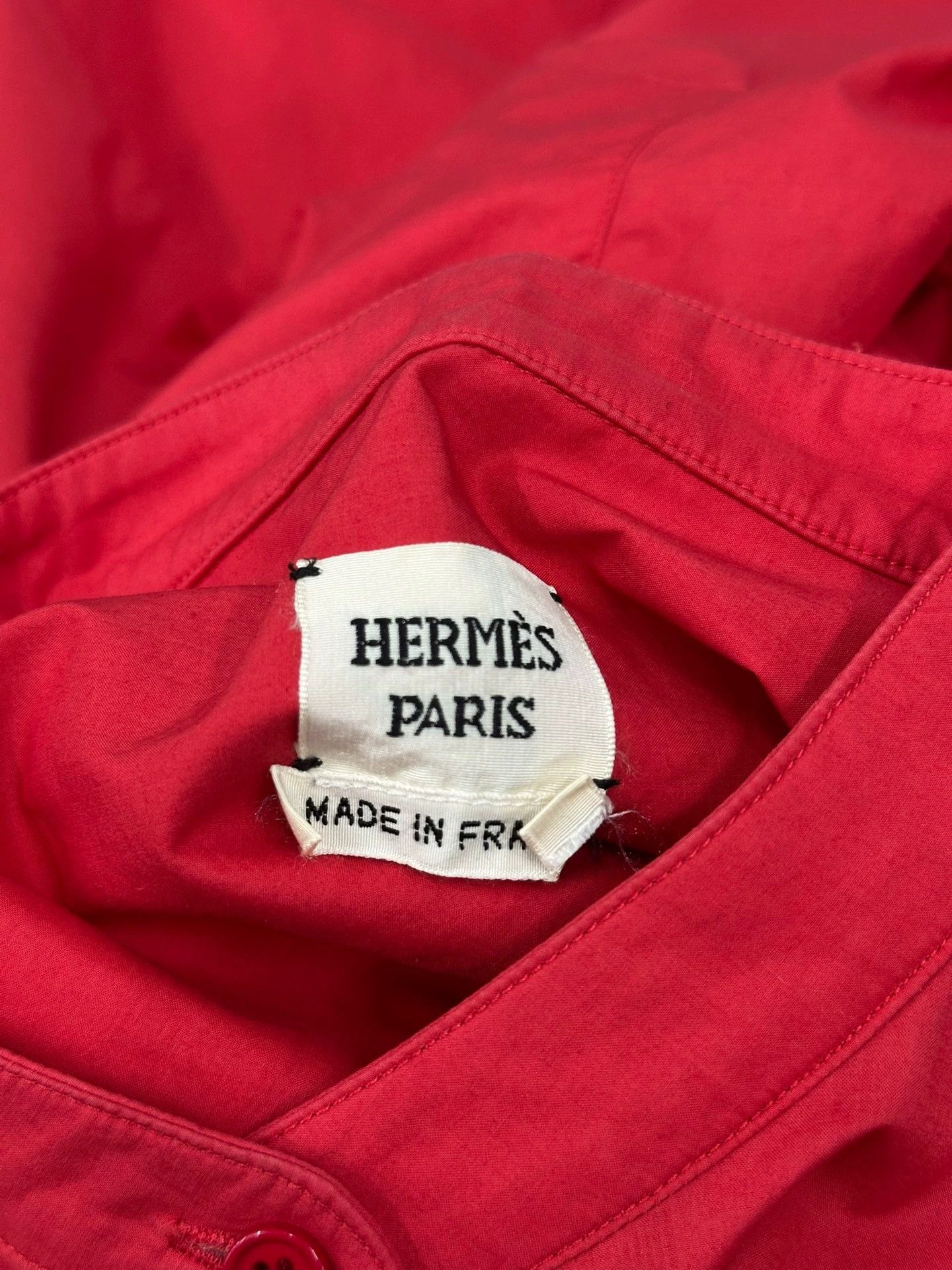 Hermes Hermes Red Shirt Top Size 36 Size US S / EU 44-46 / 1 - 5 Thumbnail