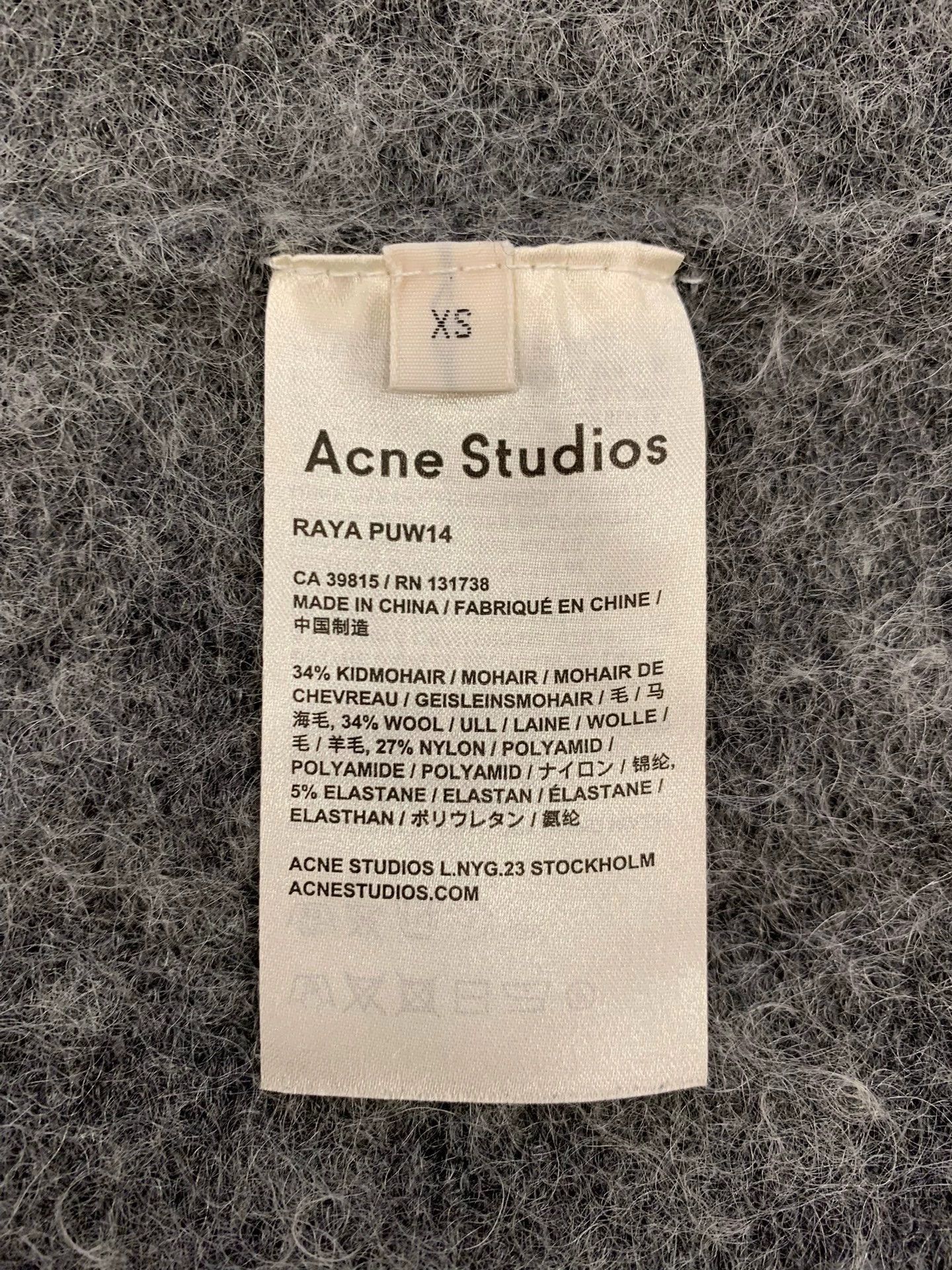 Acne Studios Acne Studios Raya Long Knit Cardigan Size US XS / EU 42 / 0 - 6 Thumbnail