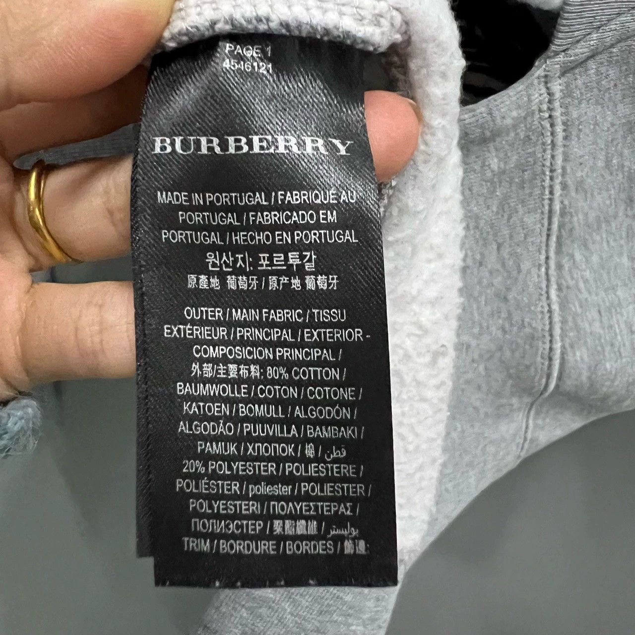 Burberry Burberry Graffiti Print Crewneck Sweatshirt Size US XS / EU 42 / 0 - 4 Thumbnail