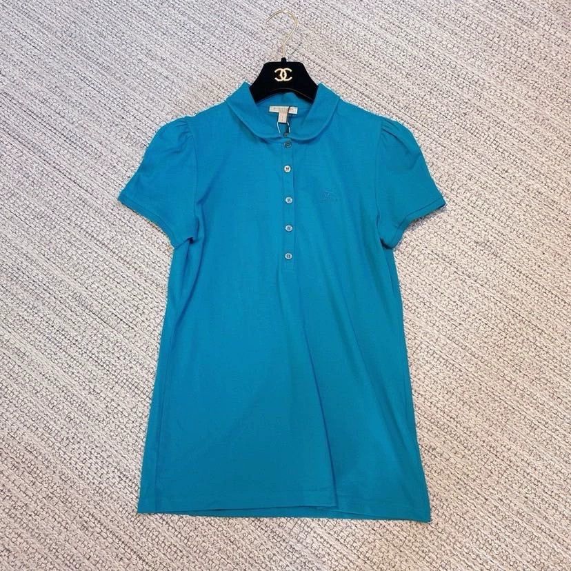 Burberry Burberry Blue Polo Shirt L Size US L / EU 52-54 / 3 - 3 Thumbnail