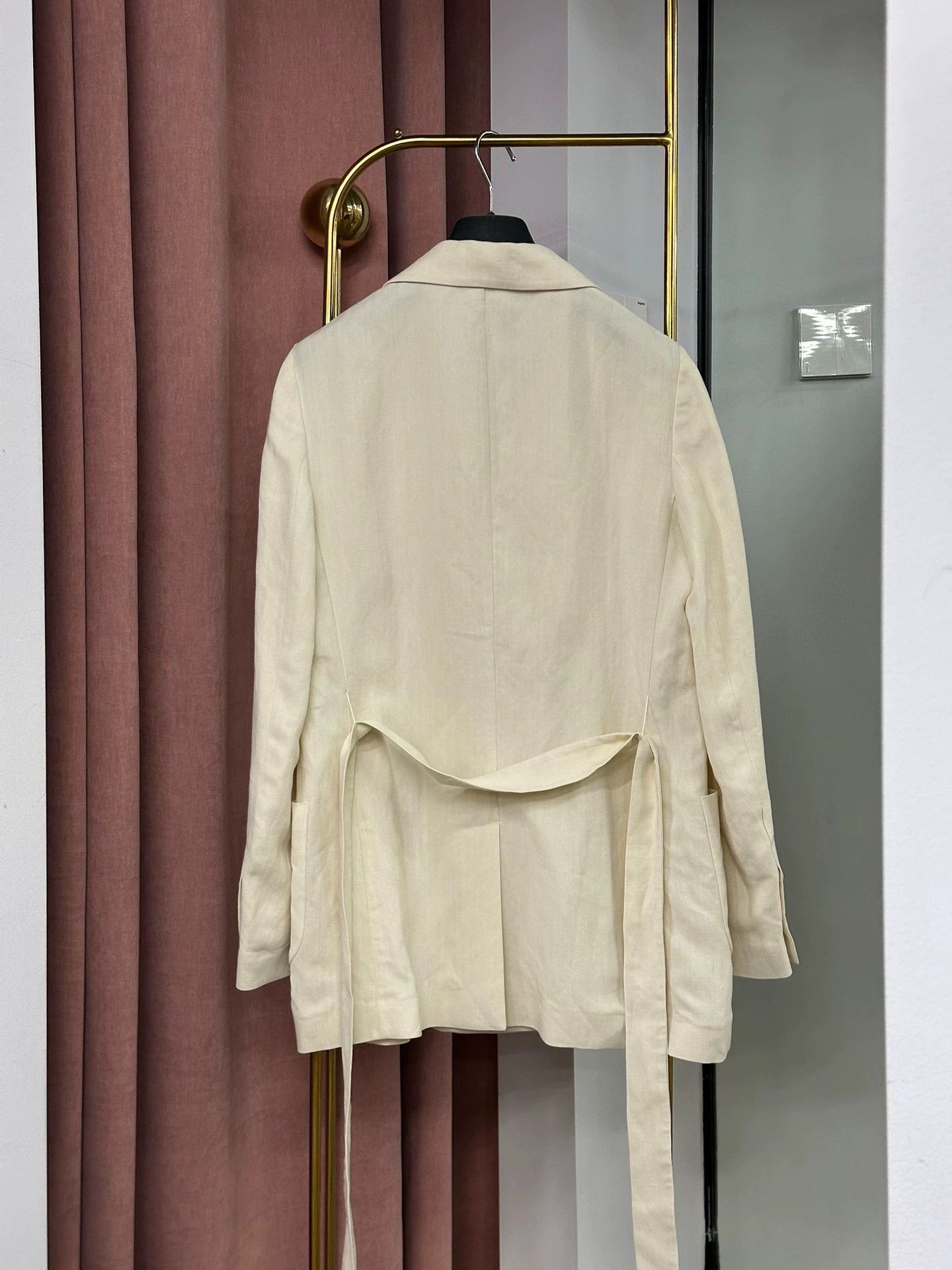 Brunello Cucinelli Brunello Cucinelli Beige Blazer Jacket Size US S / EU 44-46 / 1 - 4 Thumbnail