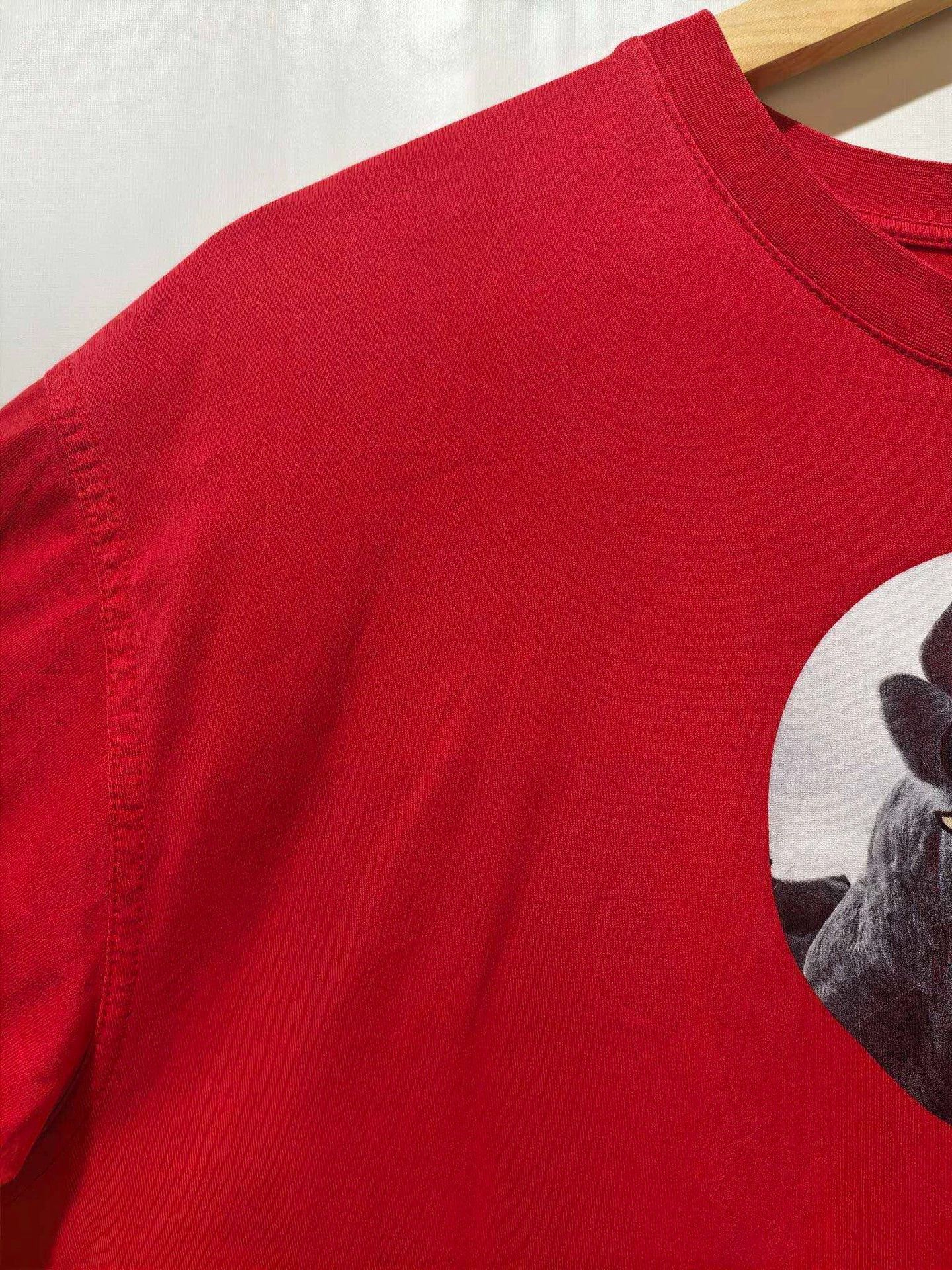 Burberry Burberry Red Crew Neck T-shirt Size US XS / EU 42 / 0 - 4 Thumbnail