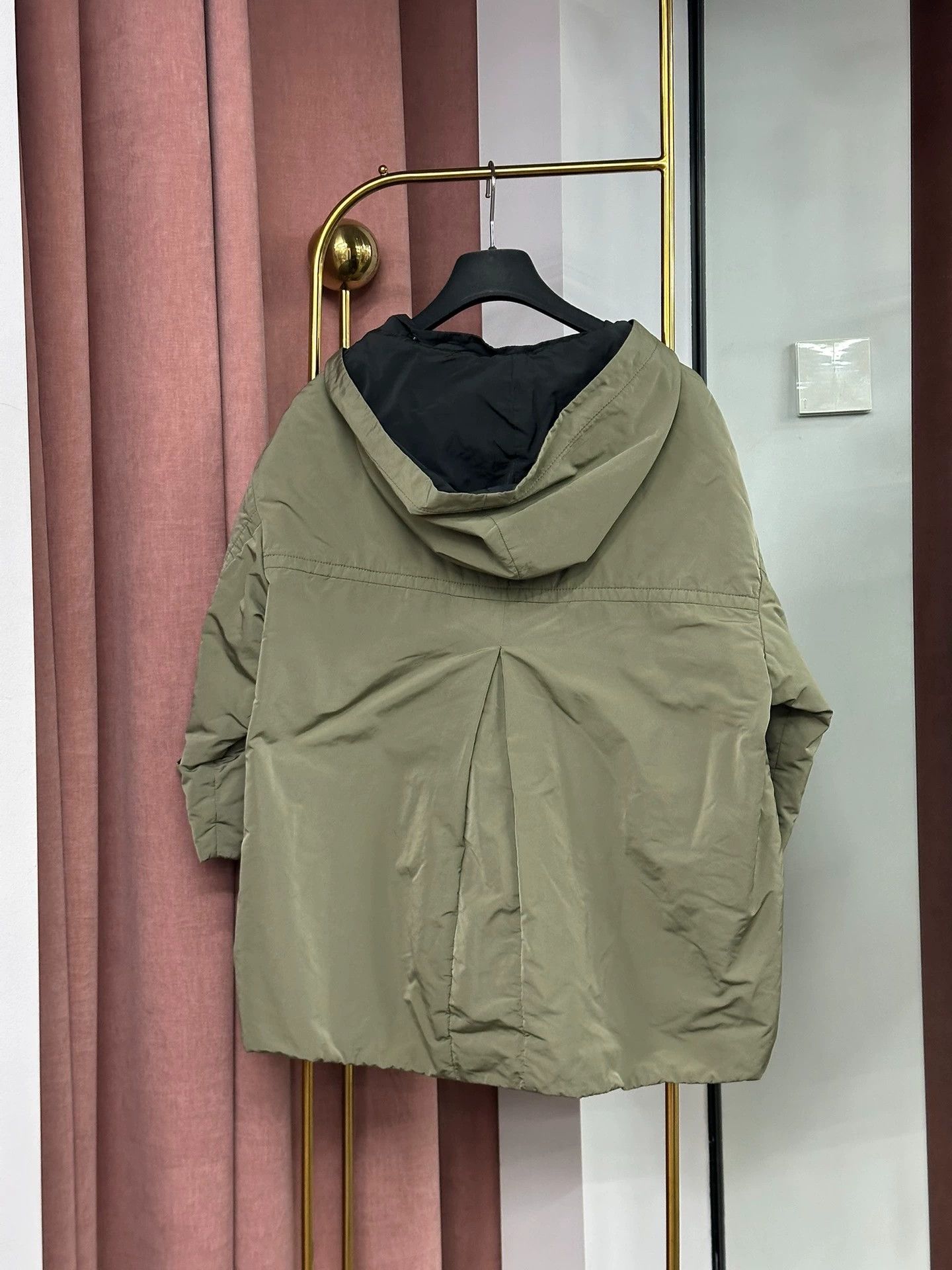 Brunello Cucinelli Brunello Cucinelli Green Detachable Hood Jacket Size US M / EU 48-50 / 2 - 3 Thumbnail