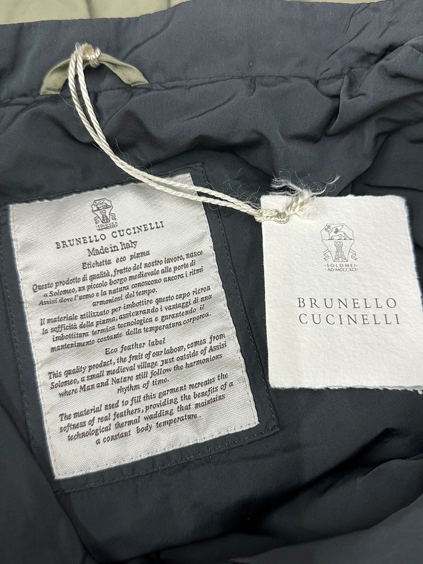 Brunello Cucinelli Brunello Cucinelli Green Detachable Hood Jacket Size US M / EU 48-50 / 2 - 5 Thumbnail