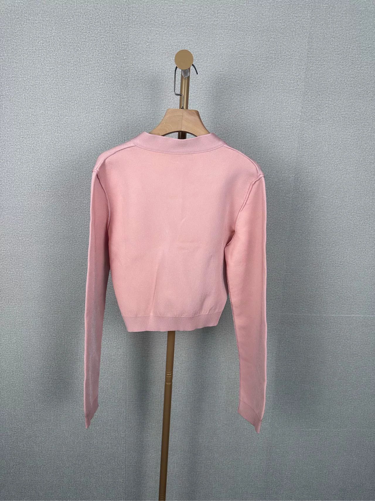 Fendi Fendi Pink Wool Knit Cardigan 48 Size US XL / EU 56 / 4 - 2 Thumbnail