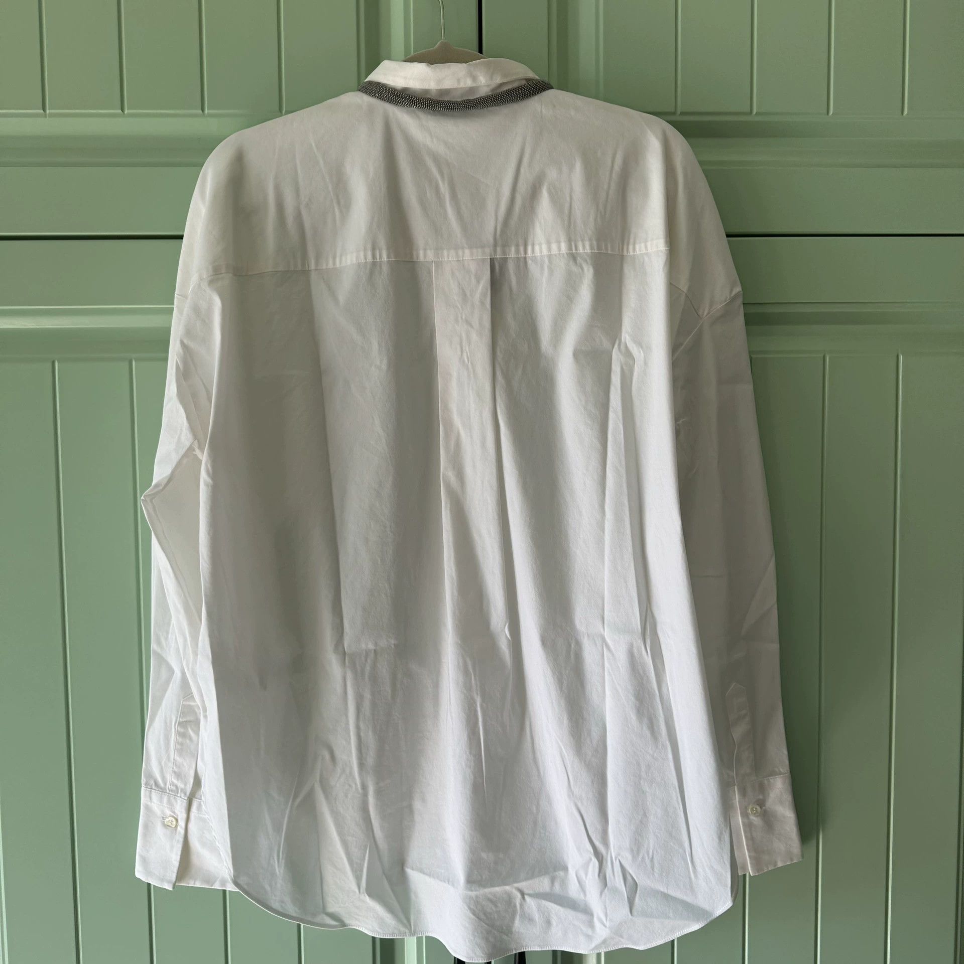 Brunello Cucinelli Brunello Cucinelli White Shirt M Size US M / EU 48-50 / 2 - 5 Thumbnail