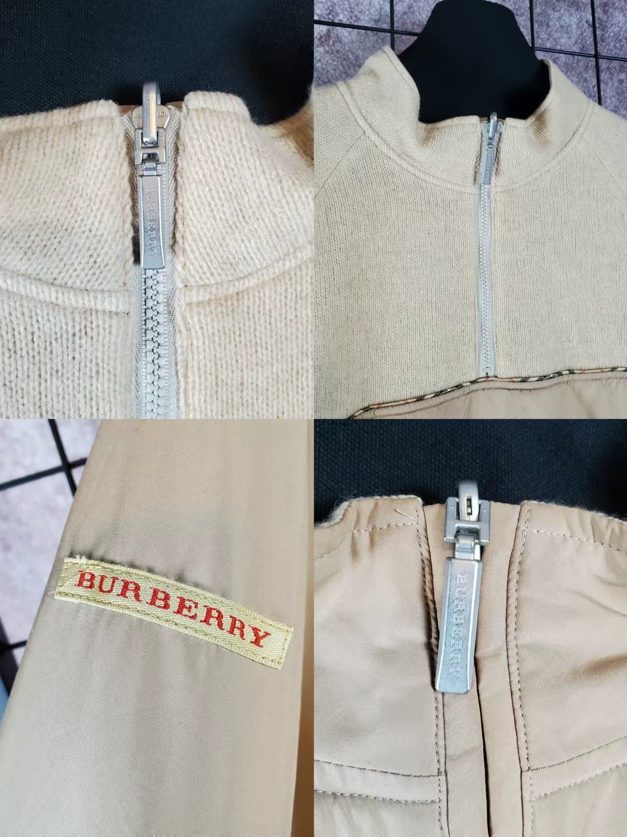 Burberry Vintage Burberry Double-Sided Cashmere Sweater Size US M / EU 48-50 / 2 - 5 Thumbnail