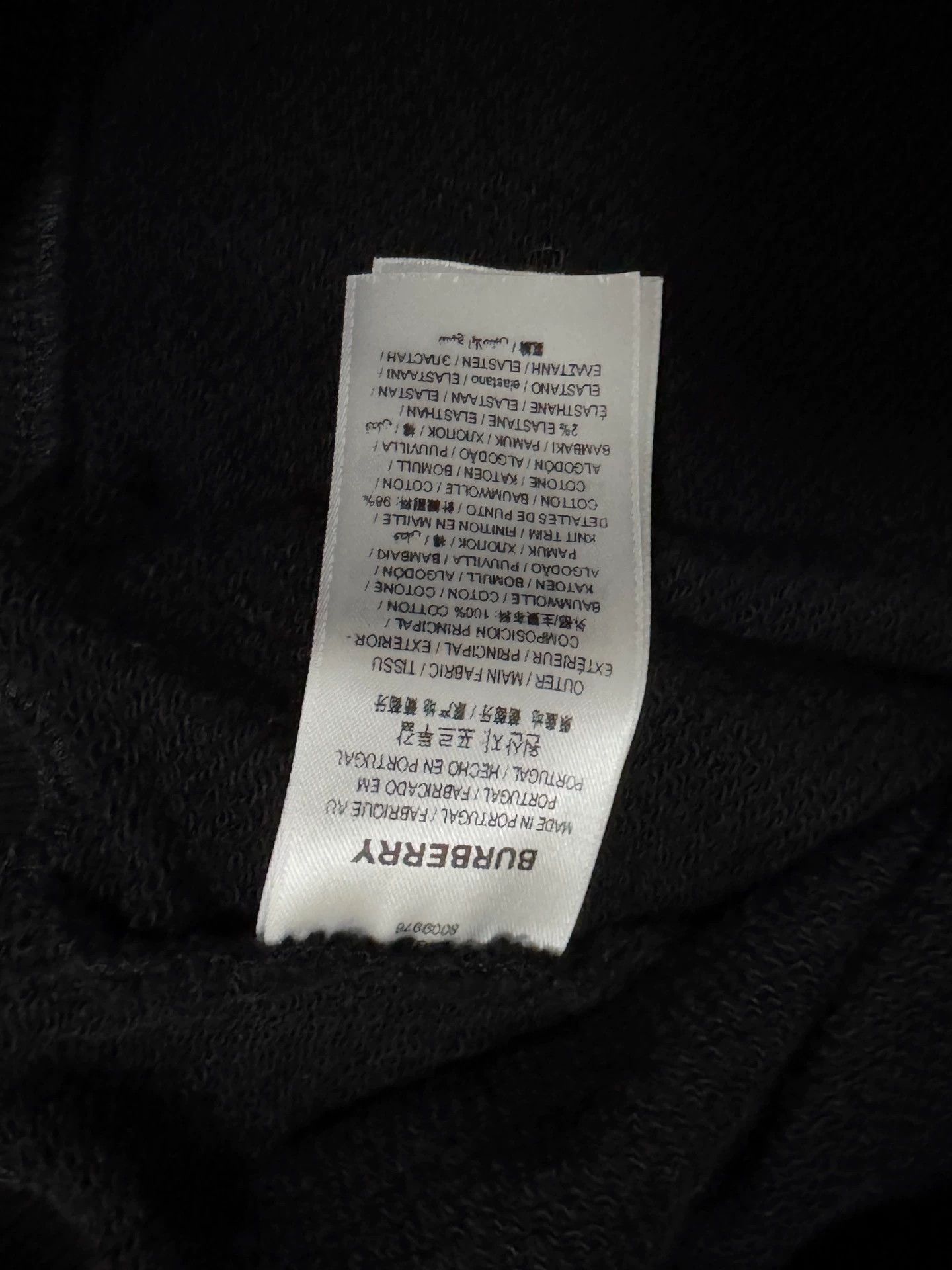 Burberry Burberry Black Sweatshirt Vintage Print M Size US M / EU 48-50 / 2 - 3 Thumbnail