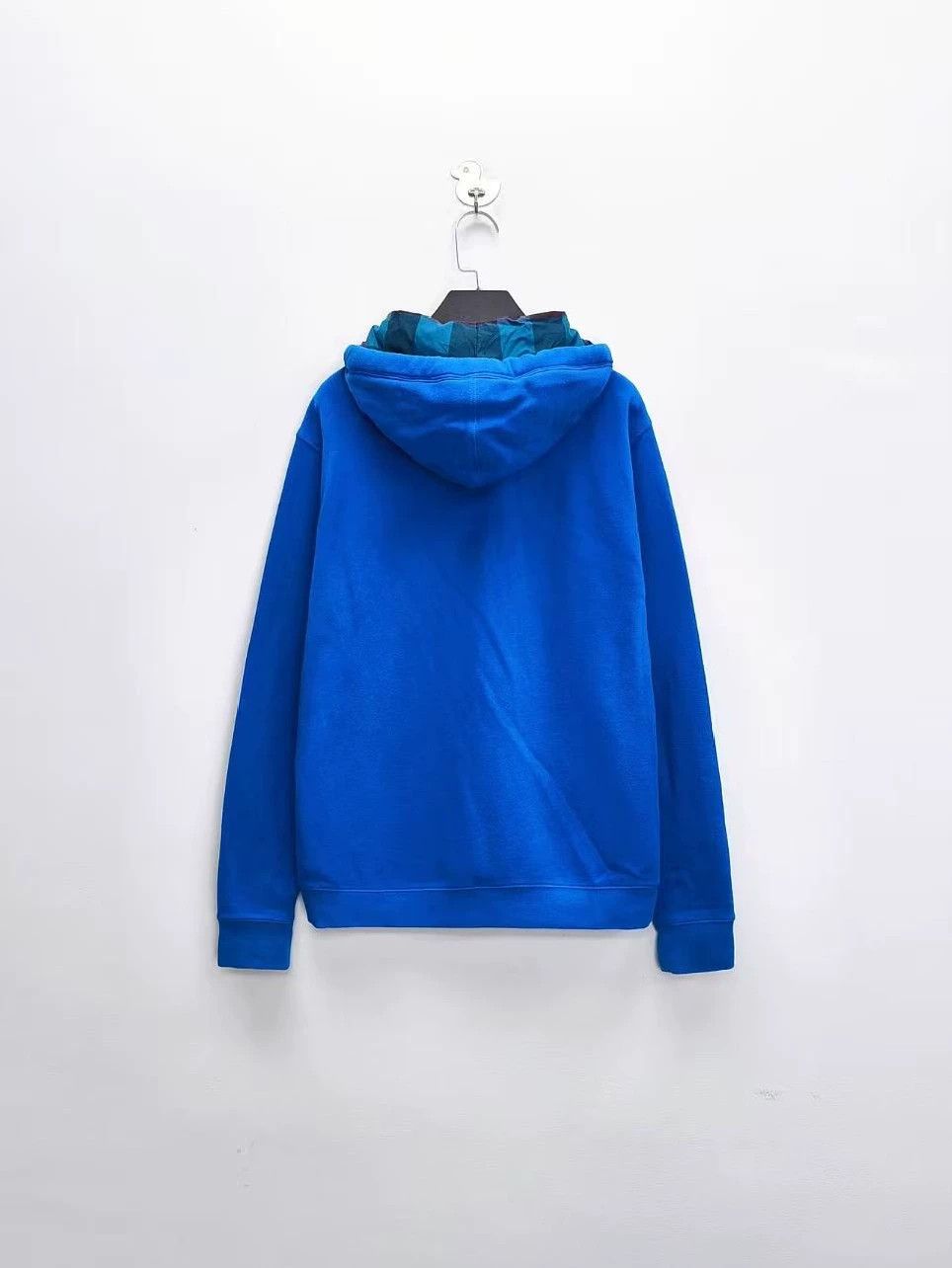 Burberry Burberry Blue Embroidered Hooded Jacket Size US M / EU 48-50 / 2 - 2 Thumbnail