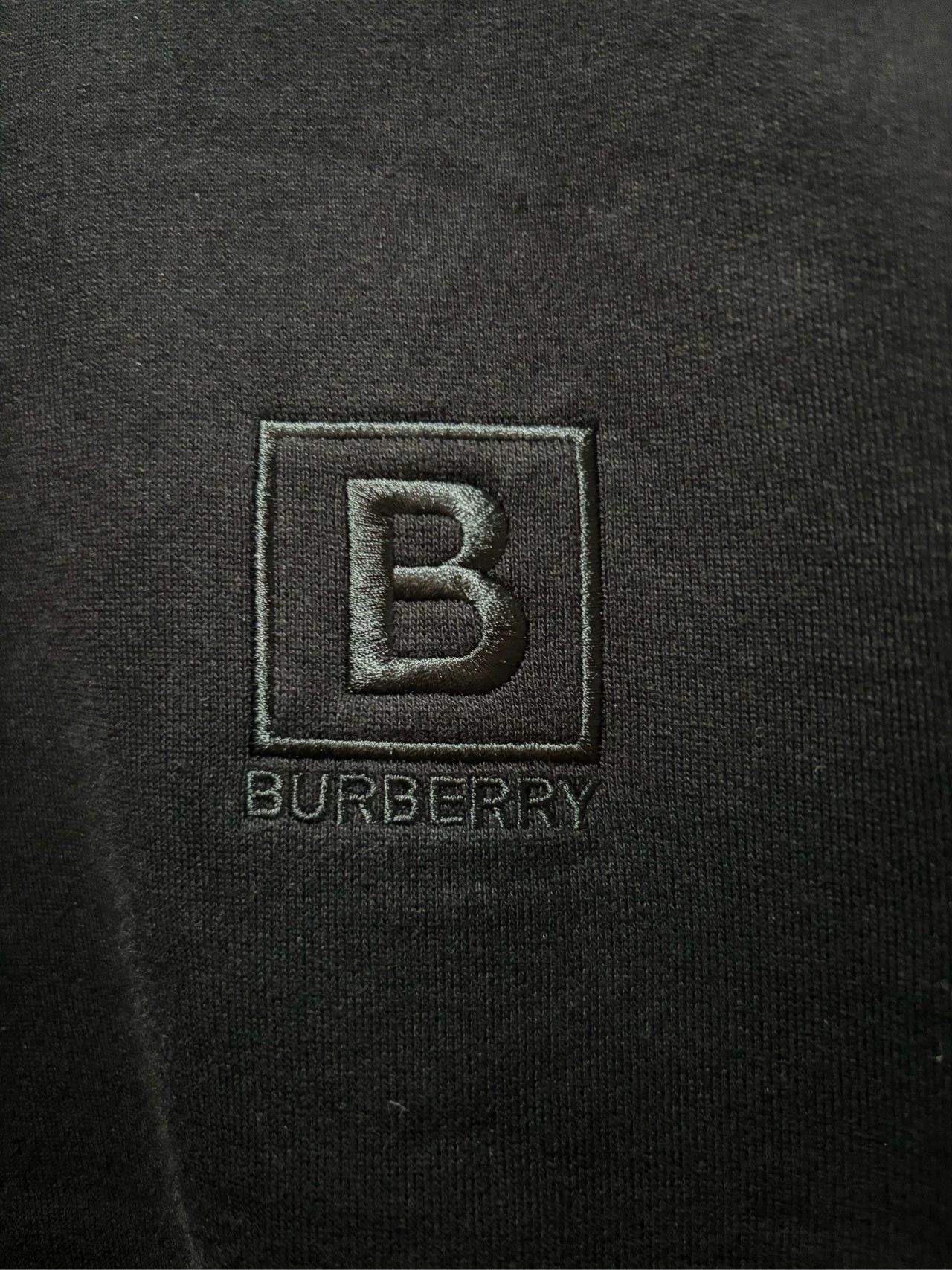 Burberry Burberry Black Crewneck Embroidered Sweatshirt S Size US S / EU 44-46 / 1 - 3 Thumbnail