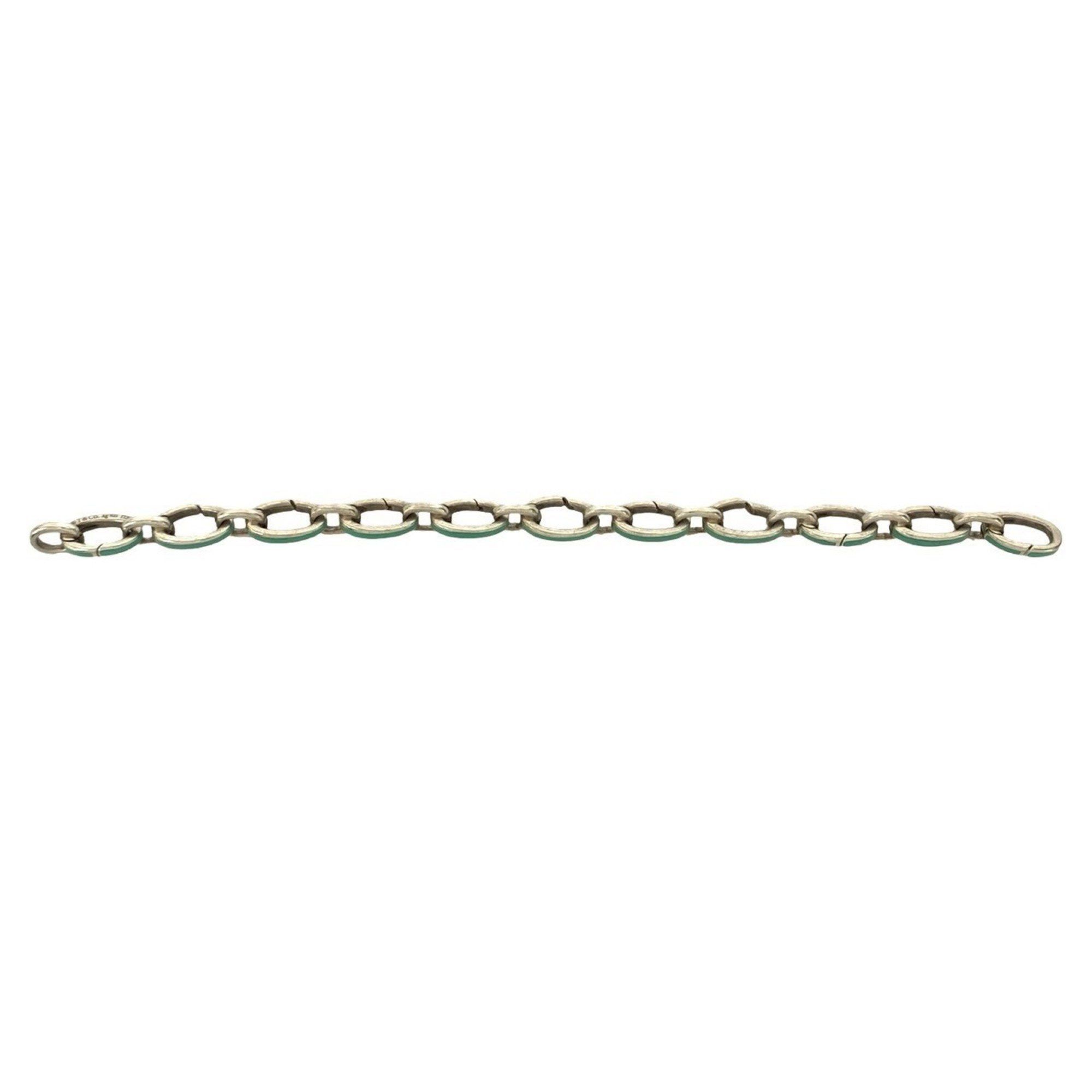 Tiffany & Co. TIFFANY & Co. Tiffany Clasping Bracelet, Silver 925 Chain Bangle, 34966 Size ONE SIZE - 4 Thumbnail
