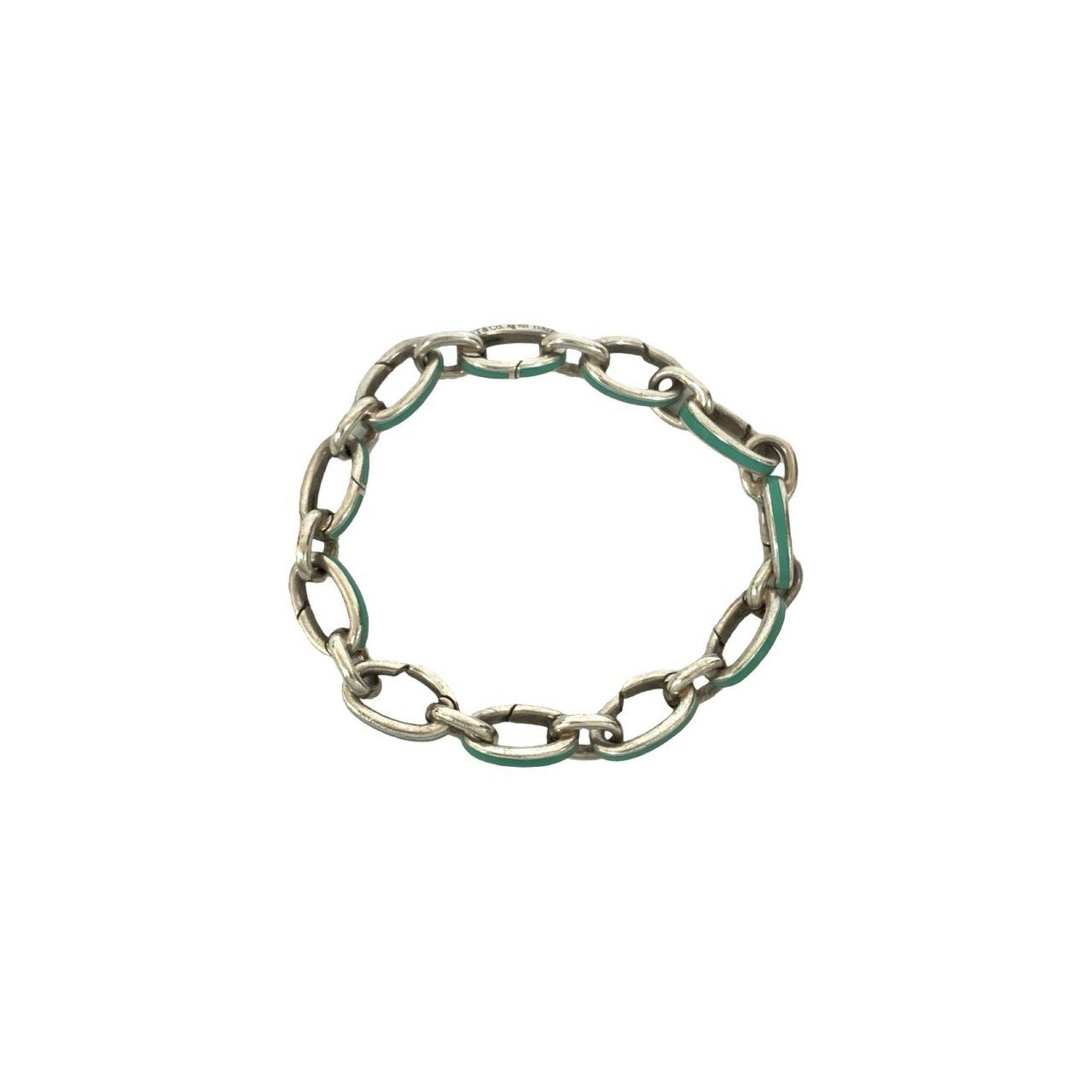 Tiffany & Co. TIFFANY & Co. Tiffany Clasping Bracelet, Silver 925 Chain Bangle, 34966 Size ONE SIZE - 3 Thumbnail