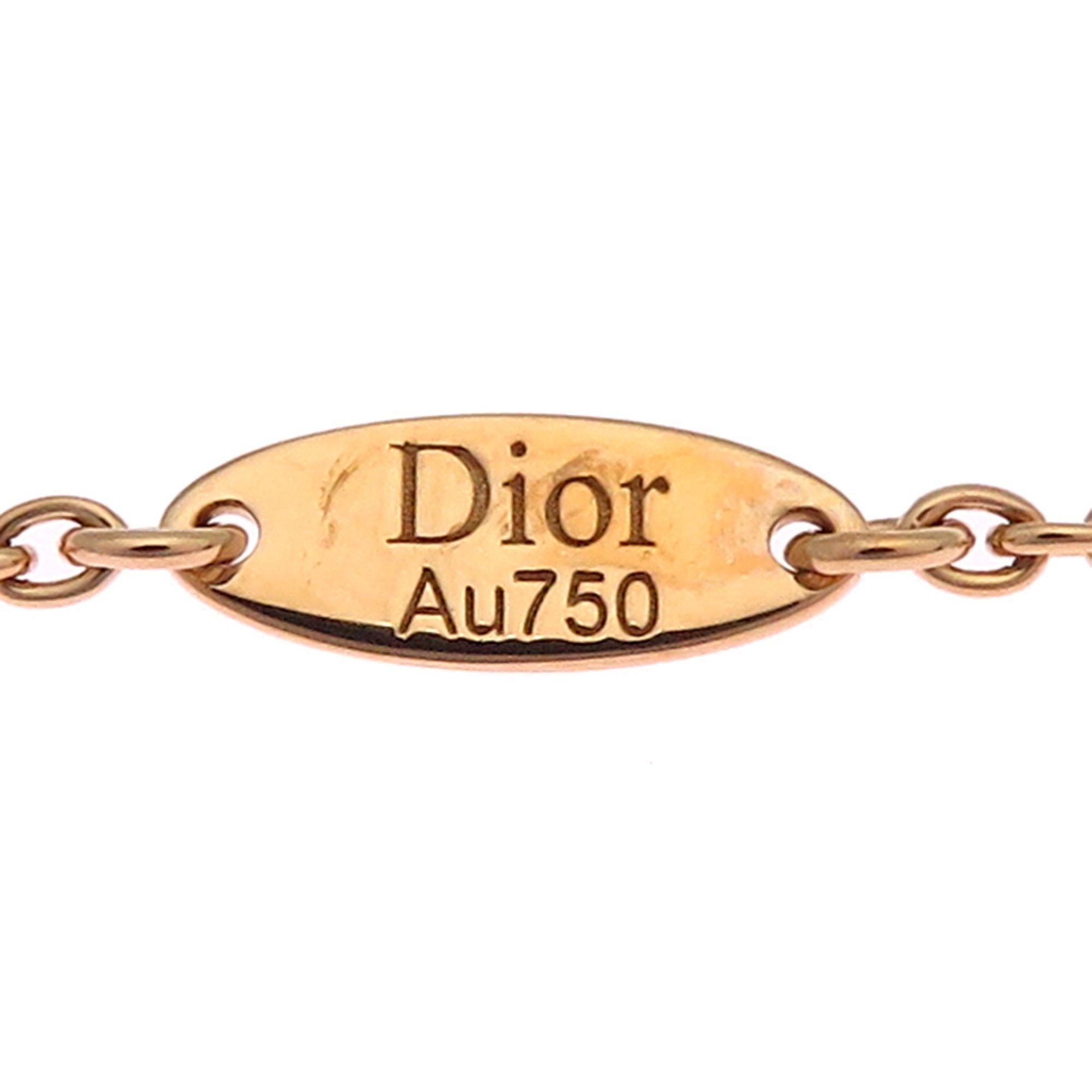Dior Christian Dior Dior Rose Devant Women's Bracelet in 750 Yellow Gold Size ONE SIZE - 5 Thumbnail