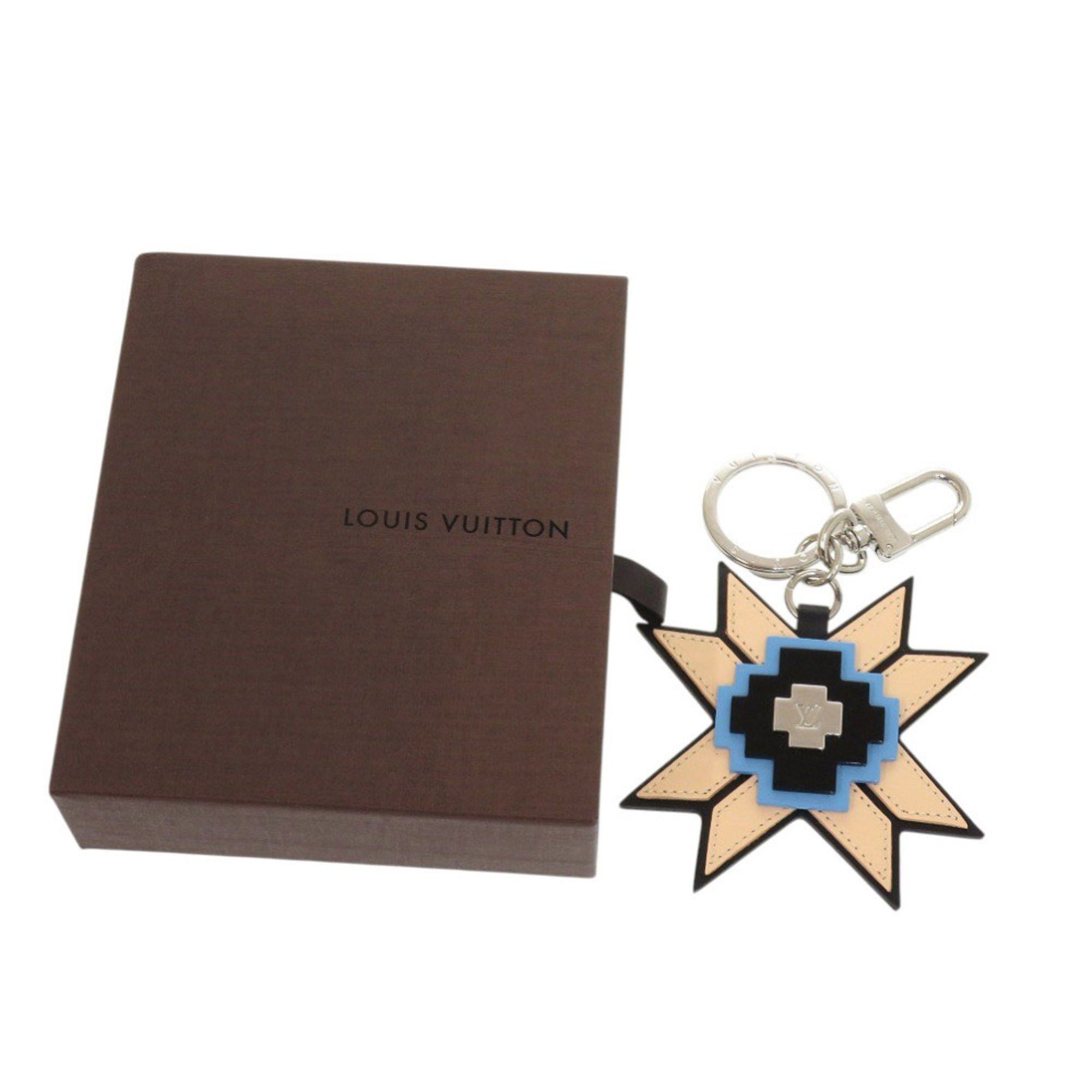 Louis Vuitton Louis Vuitton MP1646 Leather Plastic Beige Black Keychain 0075 LOUIS VUITTON Size ONE SIZE - 2 Thumbnail