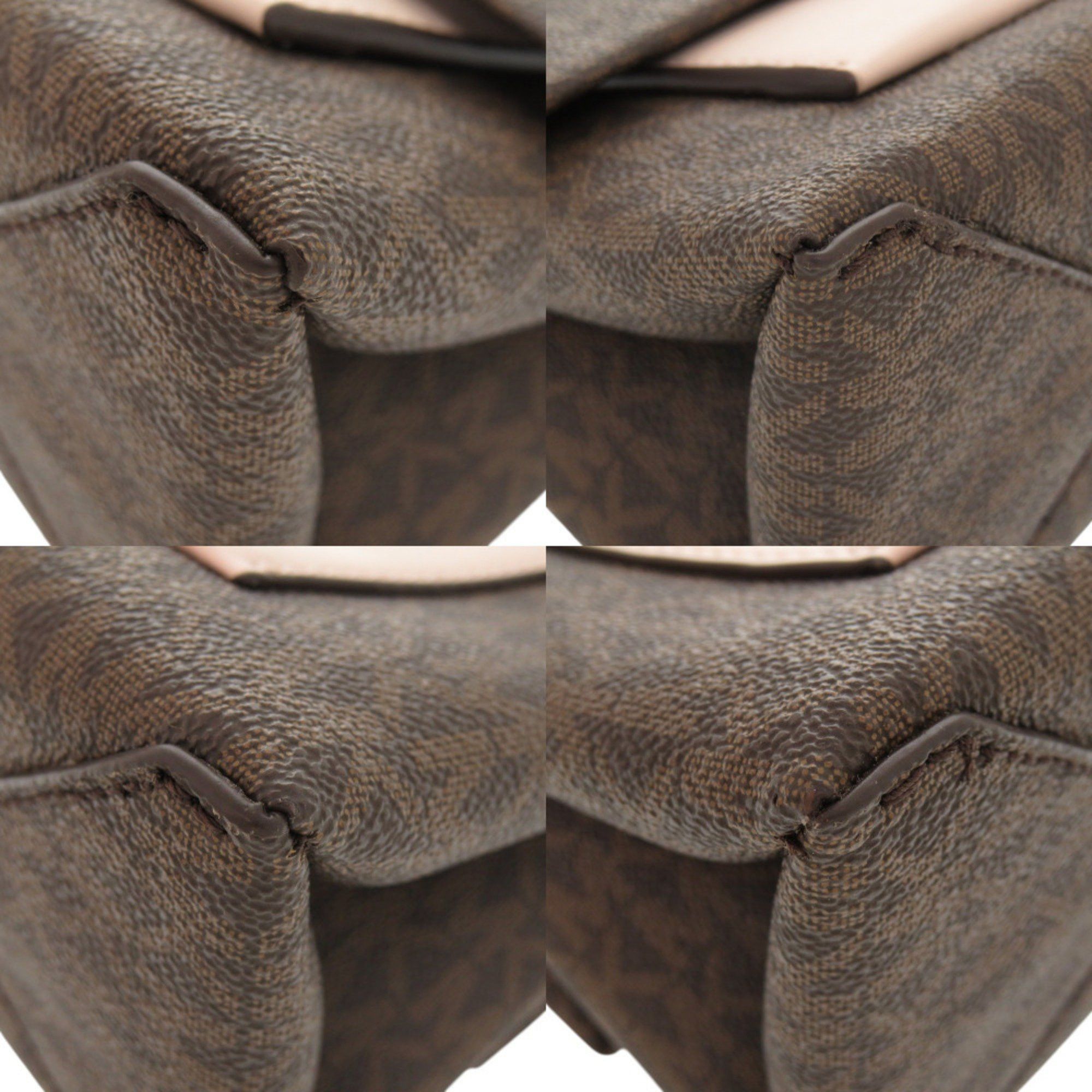 Michael Kors Unused Michael Kors CeCe MK Signature PVC Coated Canvas Brown/Pink 2-Way Shoulder Bag 1478 Size ONE SIZE - 4 Thumbnail