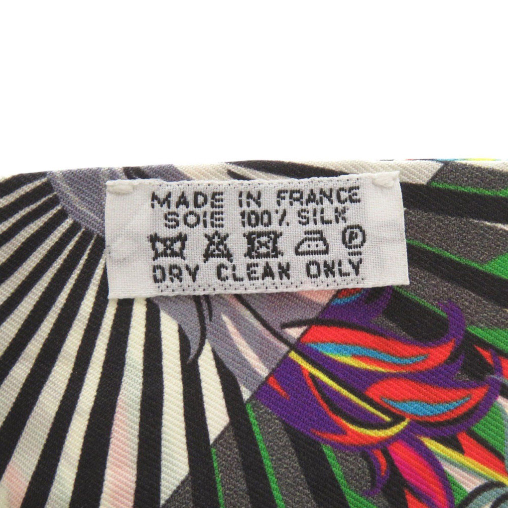 Hermes Hermès Twilly MYTHIQUES PHOENIX COLORIAGE Silk Multicolor Scarf Muffler 0123 HERMES Size ONE SIZE - 5 Thumbnail