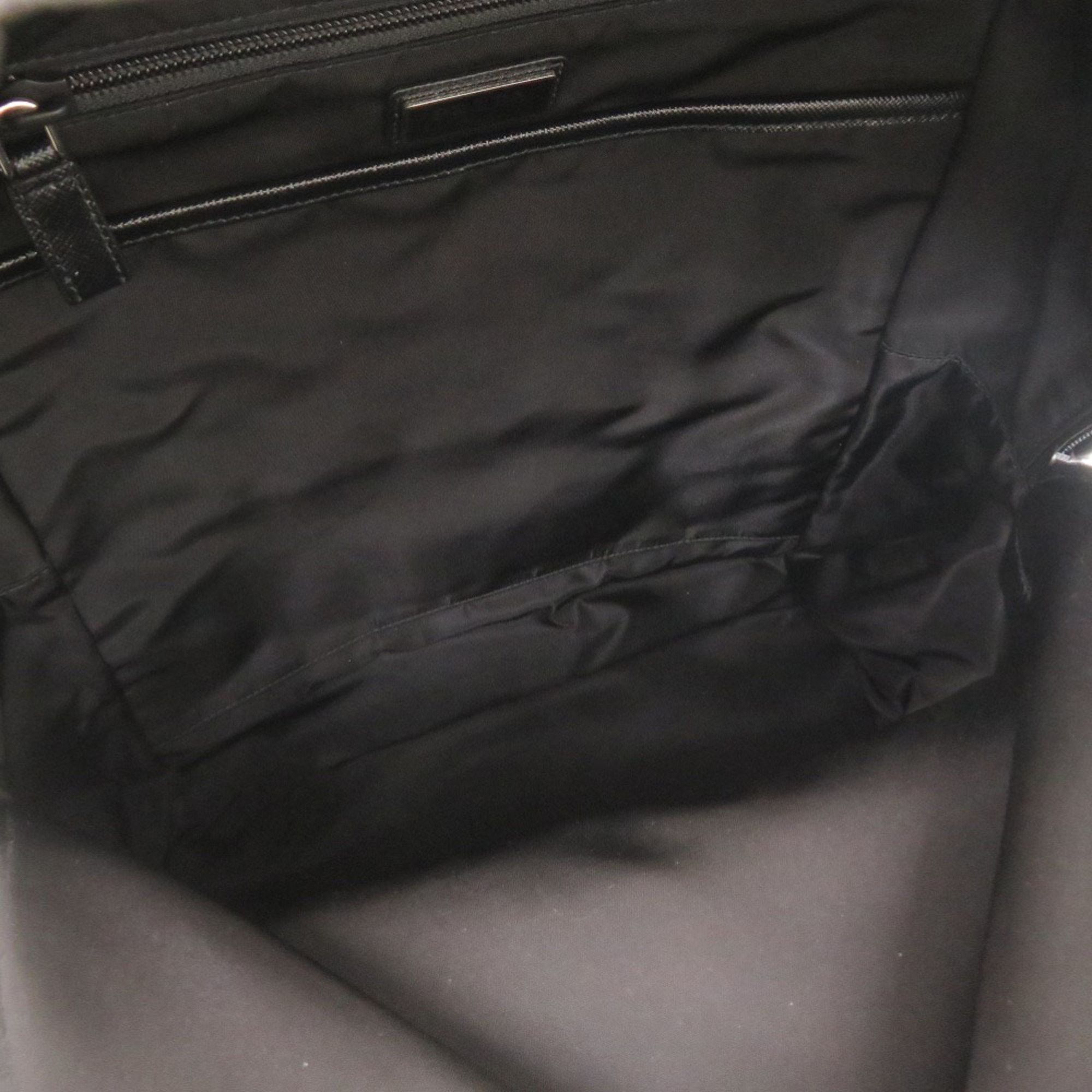 Prada Like new Prada nylon black backpack/daypack, black, 1213 PRADA Size ONE SIZE - 6 Thumbnail