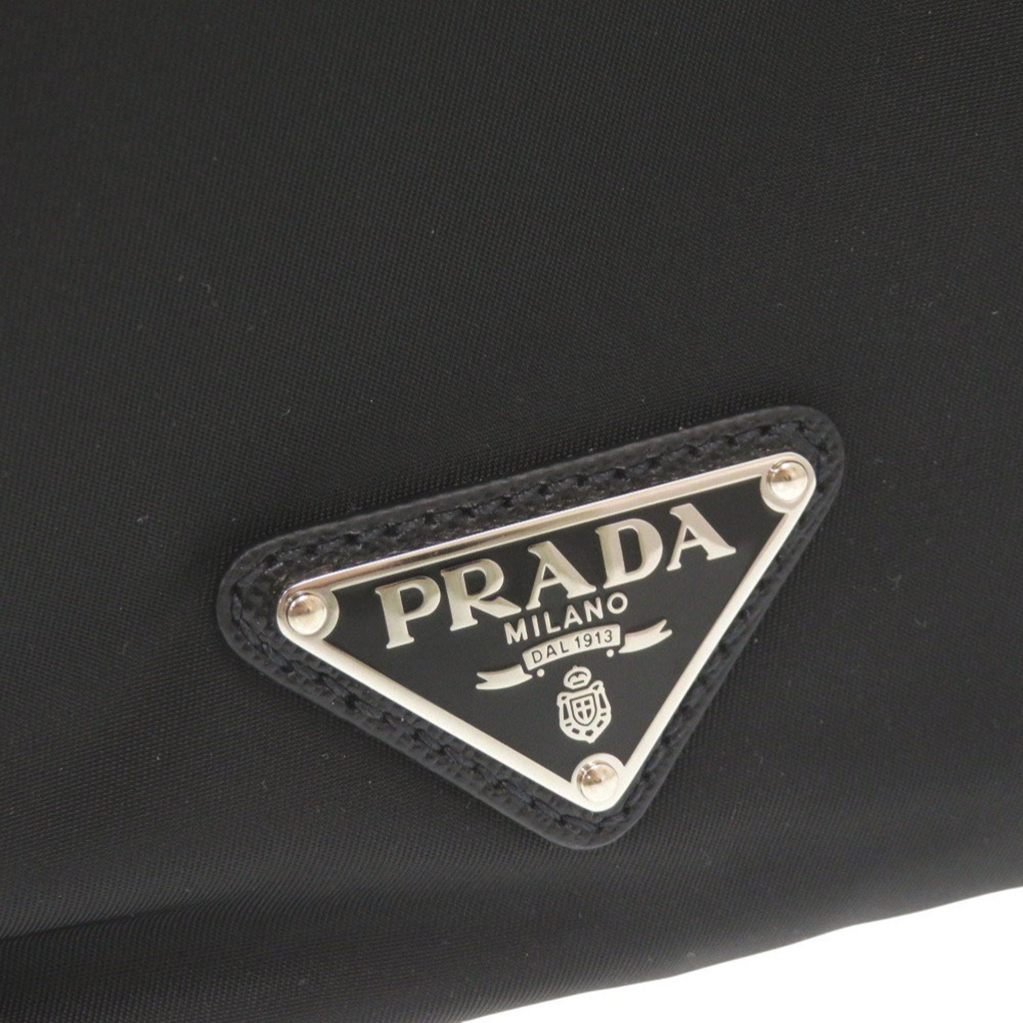 Prada Like new Prada nylon black backpack/daypack, black, 1213 PRADA Size ONE SIZE - 9 Thumbnail