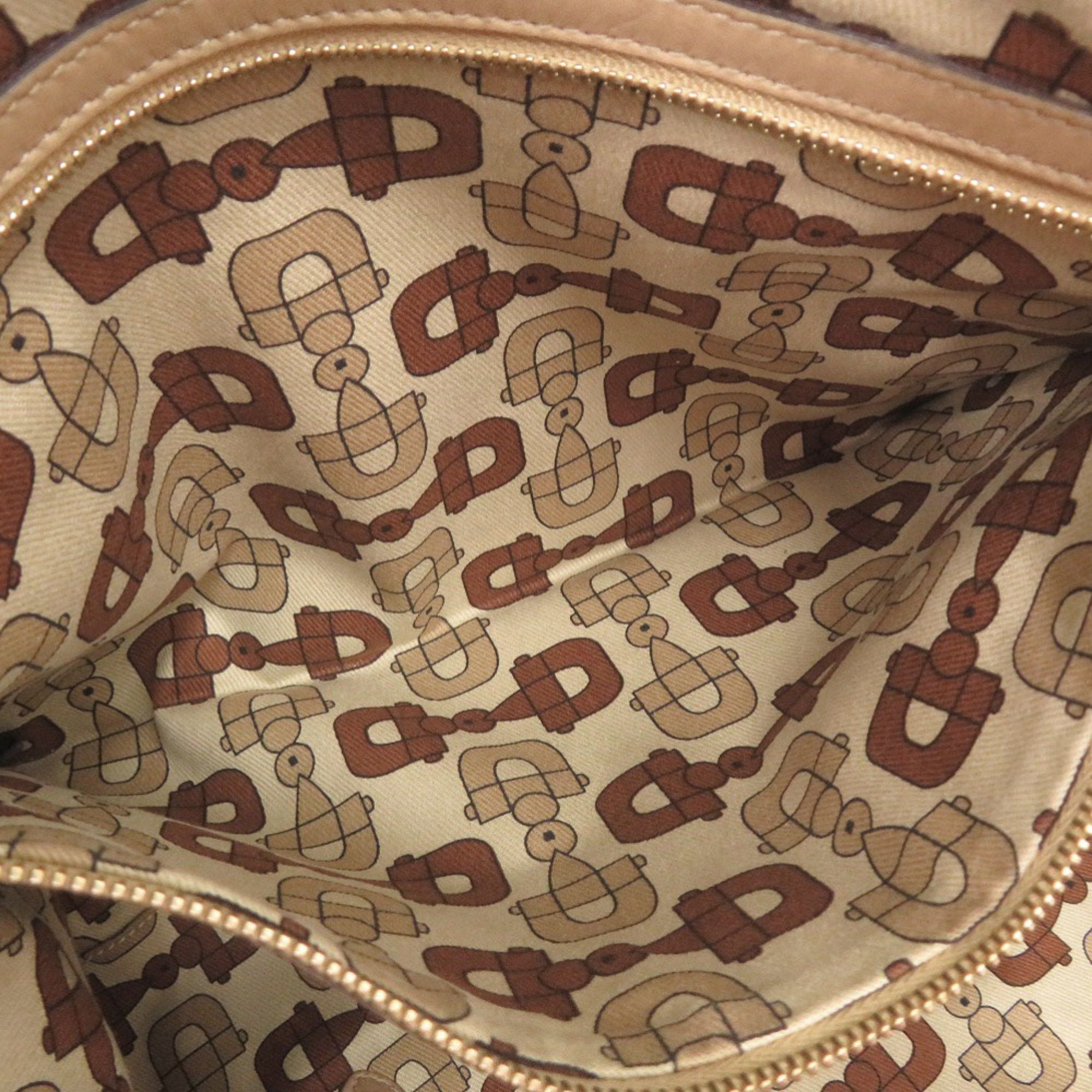 Gucci Gucci Guccissima GG logo 162094 leather beige tote bag handbag 0245 GUCCI Size ONE SIZE - 7 Thumbnail