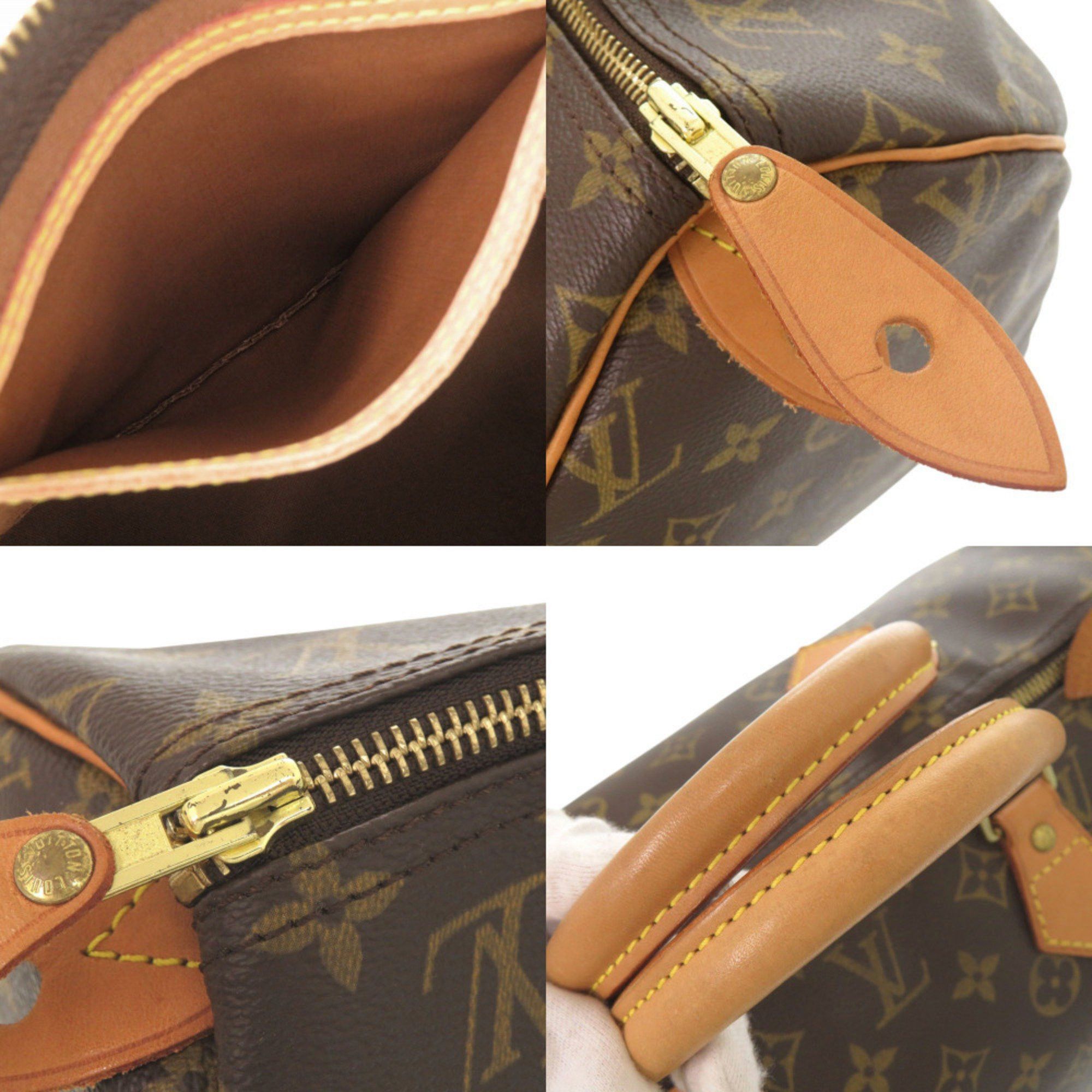 Louis Vuitton Louis Vuitton Speedy 40 Monogram M41522 Brown Handbag 0225 LOUIS VUITTON Size ONE SIZE - 7 Thumbnail